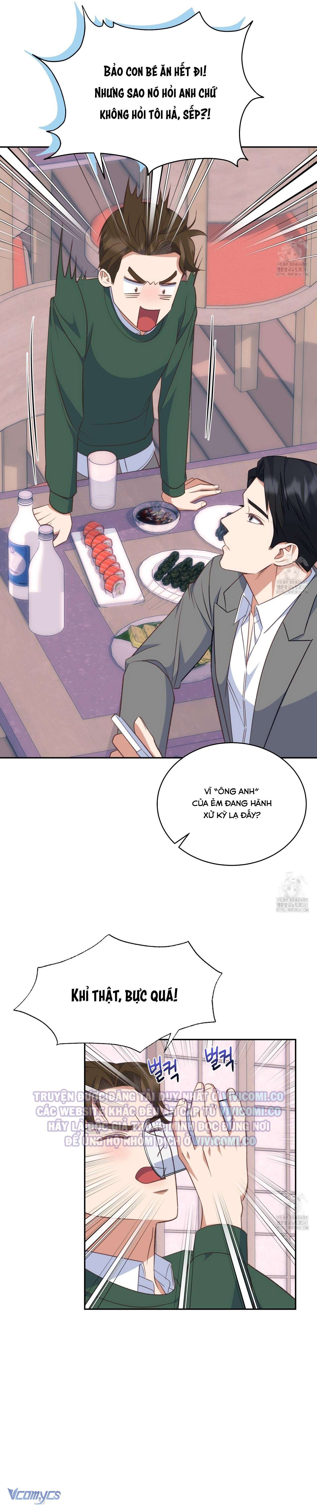 [18+] Sếp Của Anh Trai Tôi Đã Vượt Quá Giới Hạn Chap 23 - Trang 2