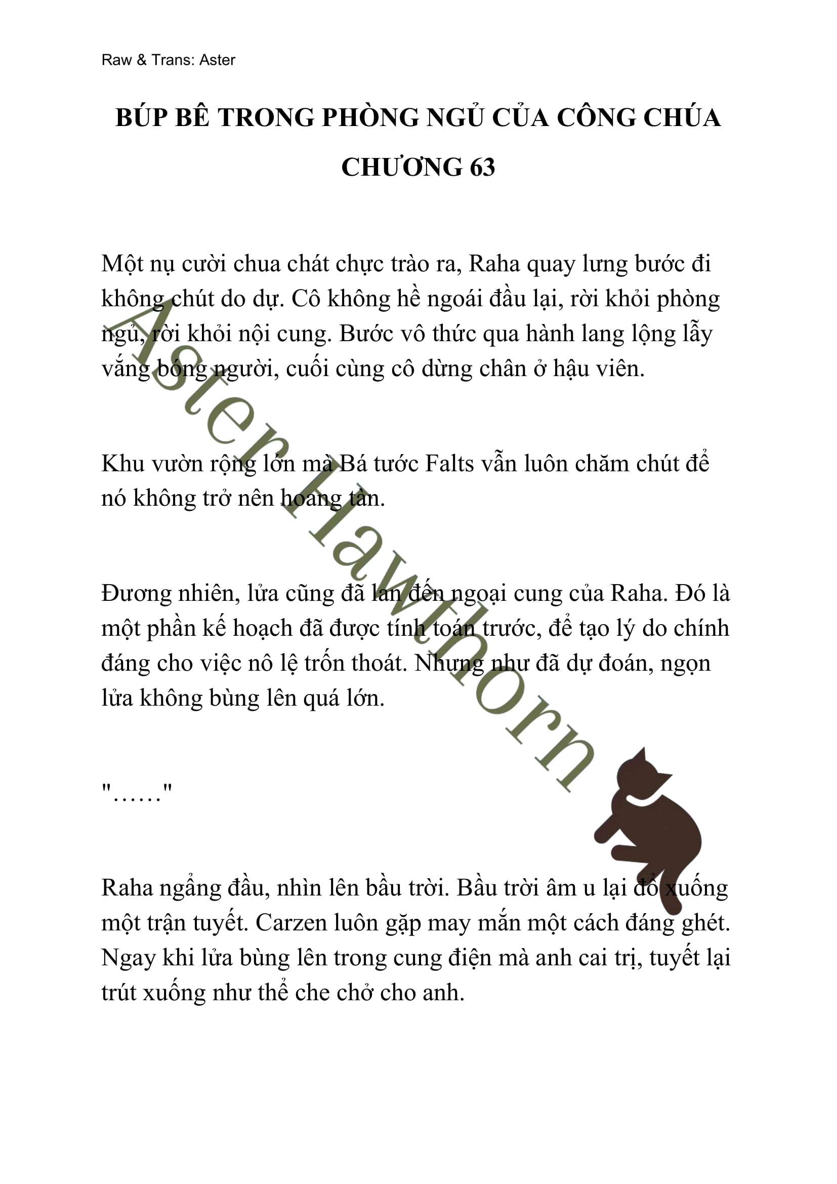 [NOVEL] Búp Bê Trong Phòng Ngủ Của Công Chúa Chap 63 - Trang 2