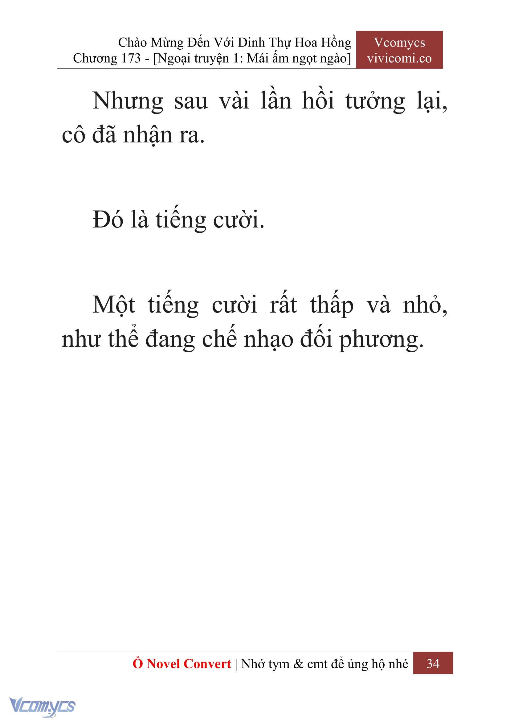 [Novel] Chào Mừng Đến Với Dinh Thự Hoa Hồng Chap 173 - Trang 2
