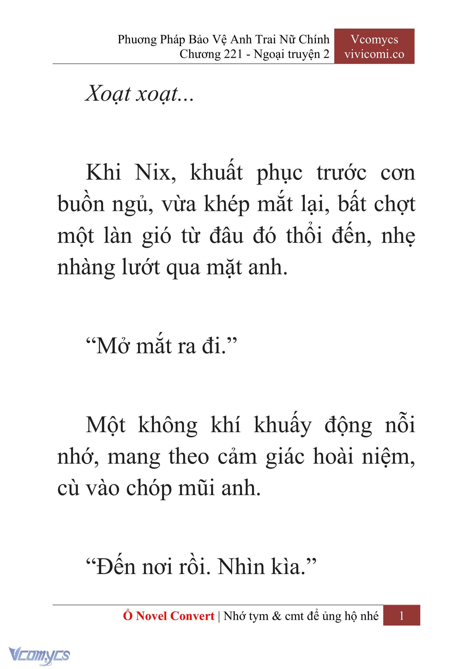 [Novel] Phương Pháp Bảo Vệ Anh Trai Nữ Chính Chap 221 - Trang 2