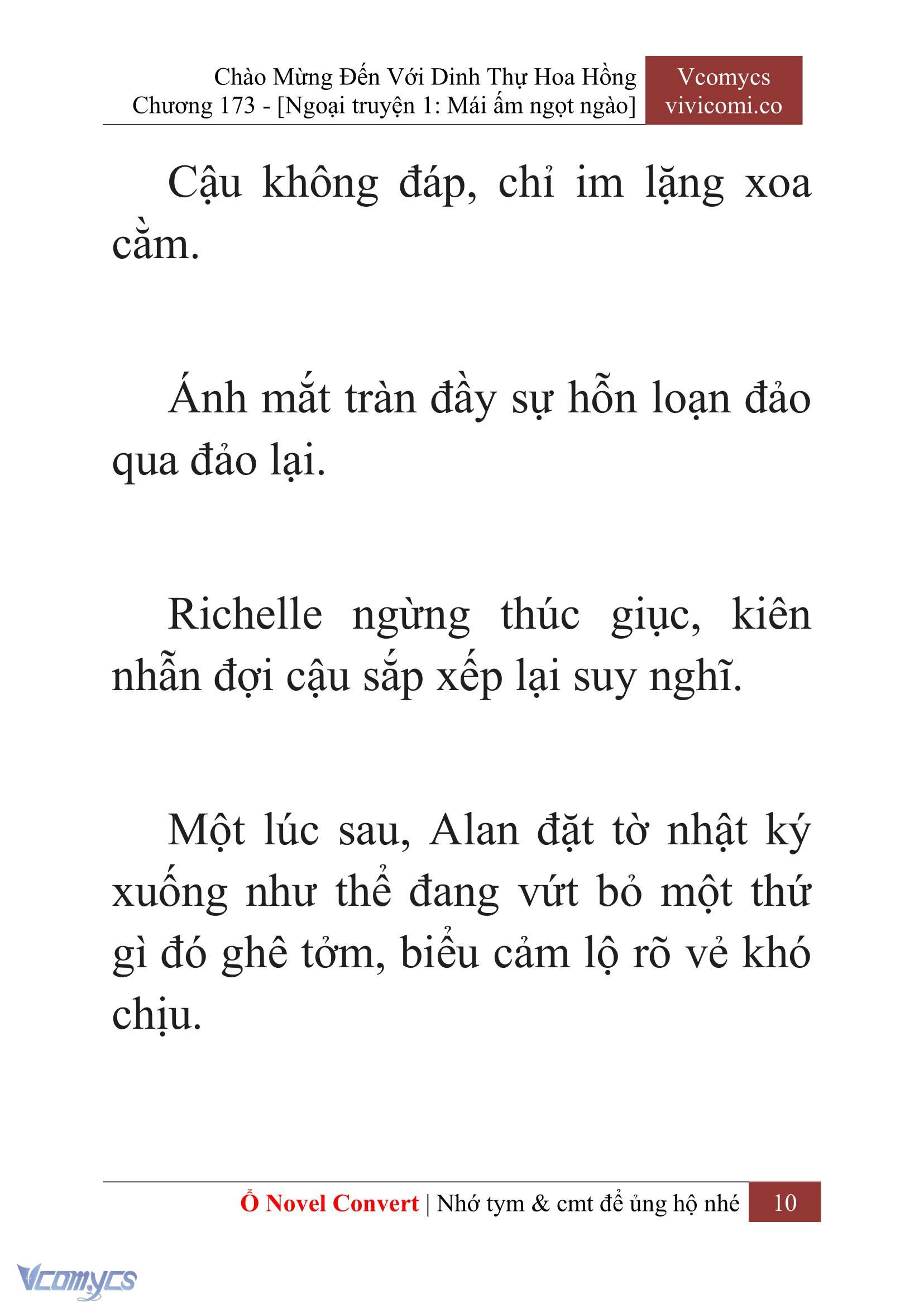 [Novel] Chào Mừng Đến Với Dinh Thự Hoa Hồng Chap 173 - Trang 2