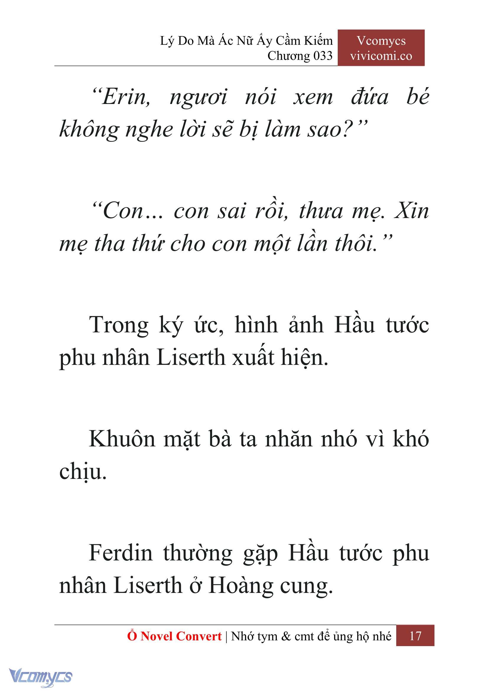 [Novel] Lý Do Mà Ác Nữ Ấy Cầm Kiếm Chap 33 - Trang 2