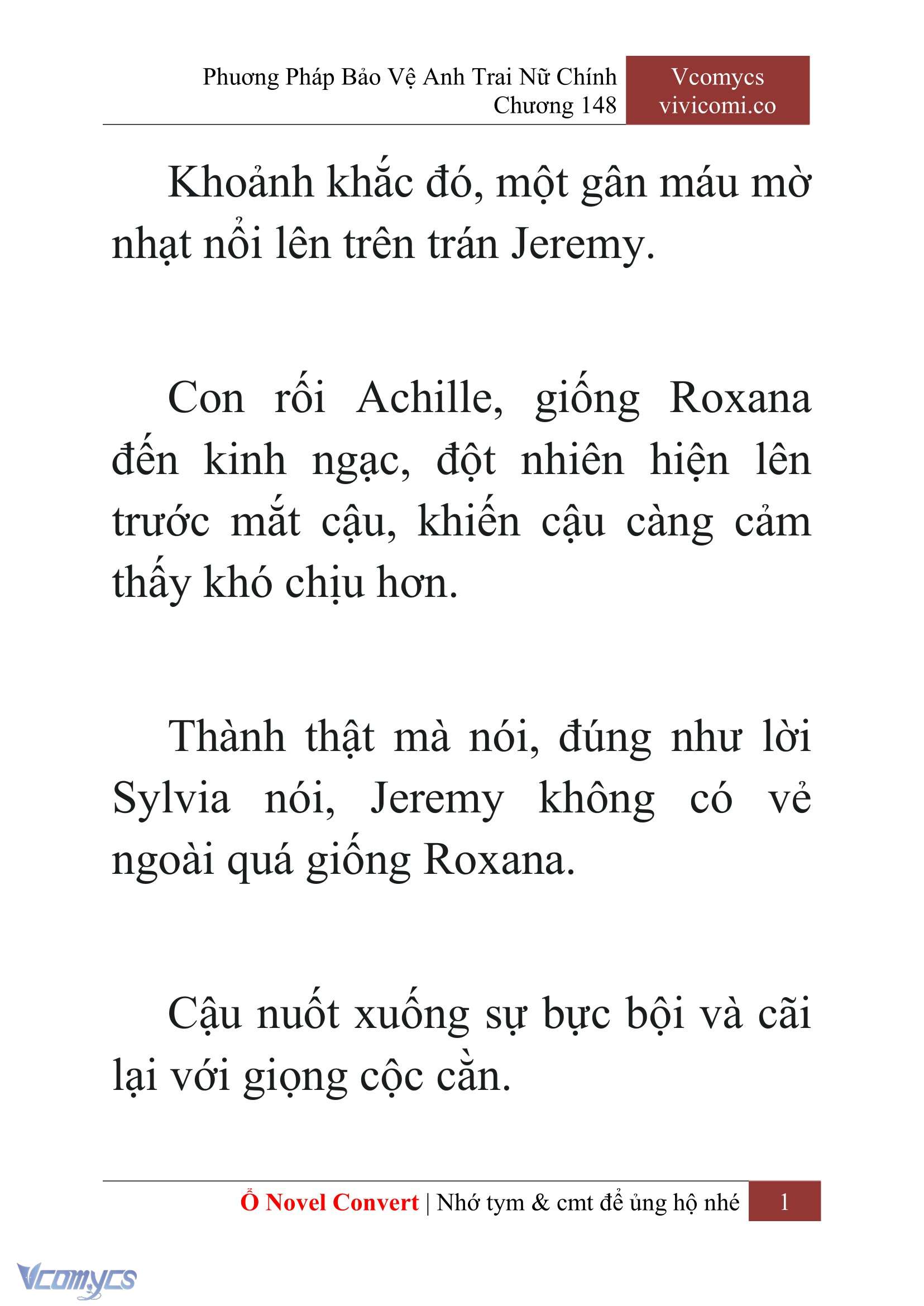 [Novel] Phương Pháp Bảo Vệ Anh Trai Nữ Chính Chap 148 - Trang 2
