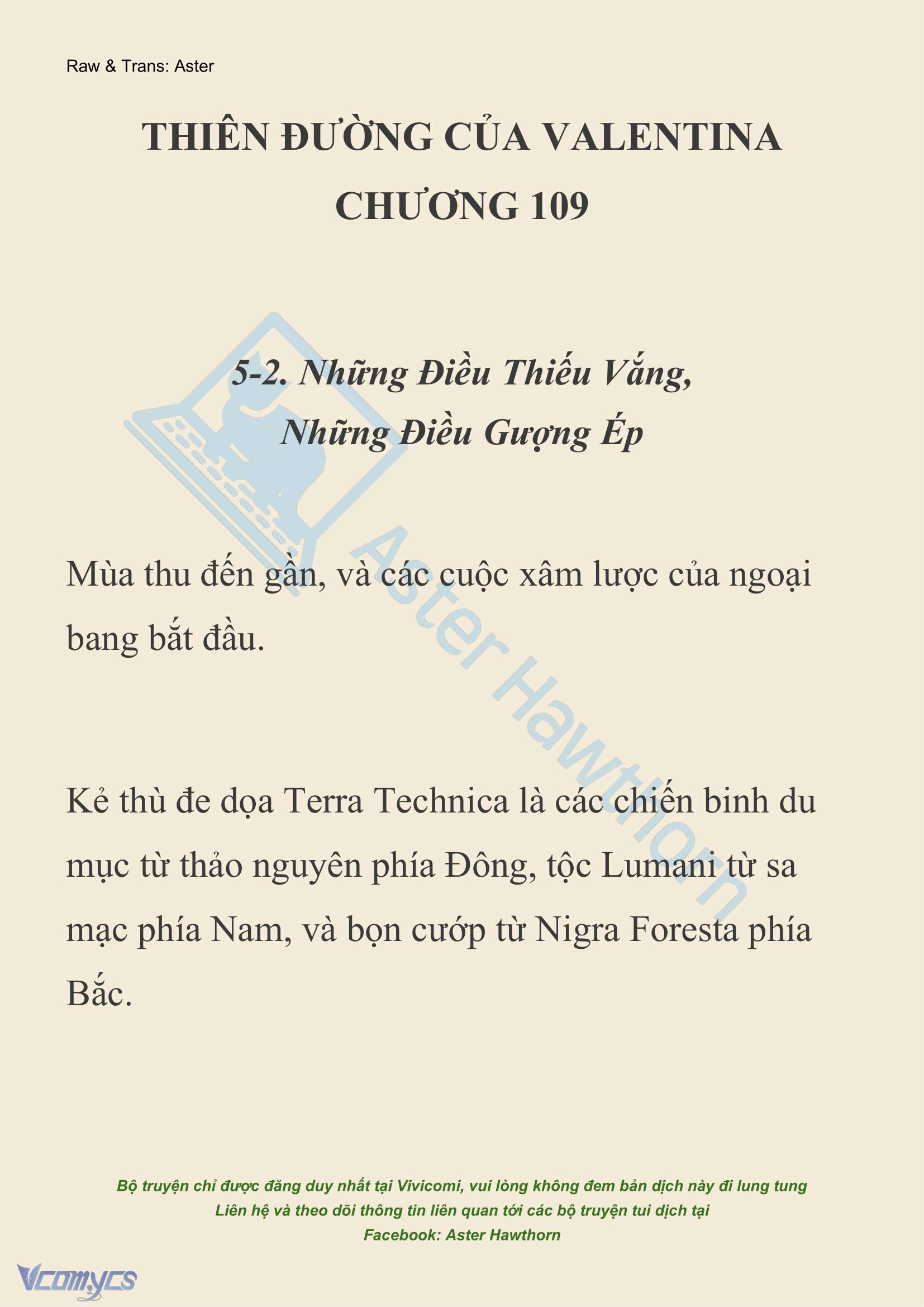 [NOVEL] Thiên Đường Của Valentina Chap 109 - Trang 2