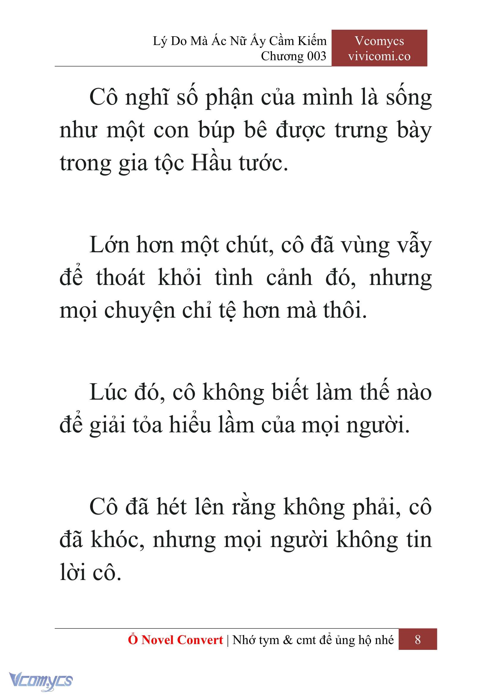 [Novel] Lý Do Mà Ác Nữ Ấy Cầm Kiếm Chap 3 - Trang 2