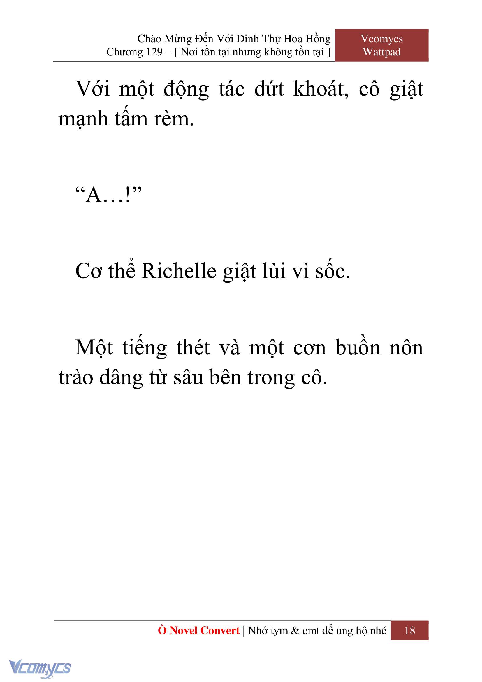 [Novel] Chào Mừng Đến Với Dinh Thự Hoa Hồng Chap 129 - Trang 2