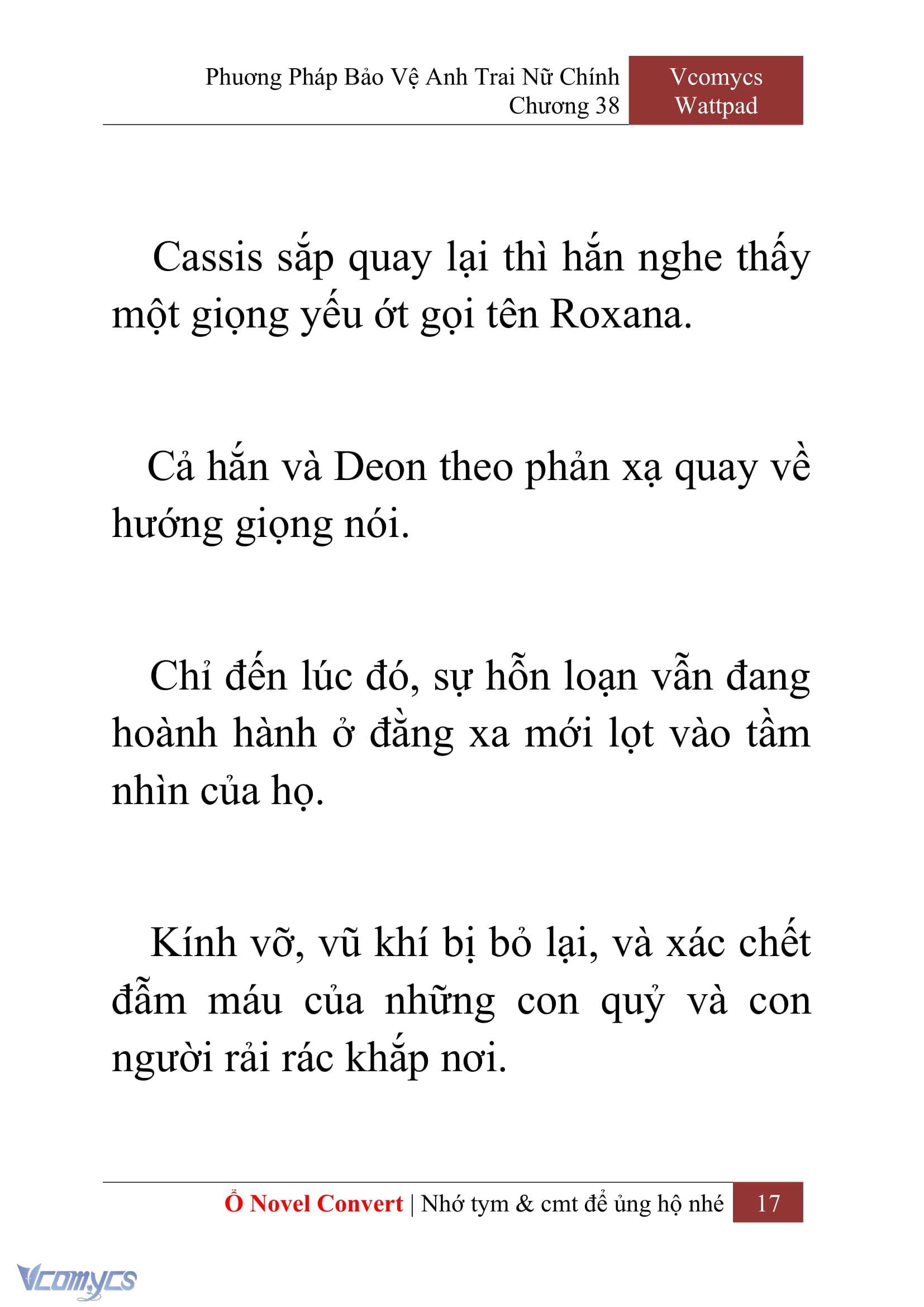 [Novel] Phương Pháp Bảo Vệ Anh Trai Nữ Chính Chap 38 - Trang 2