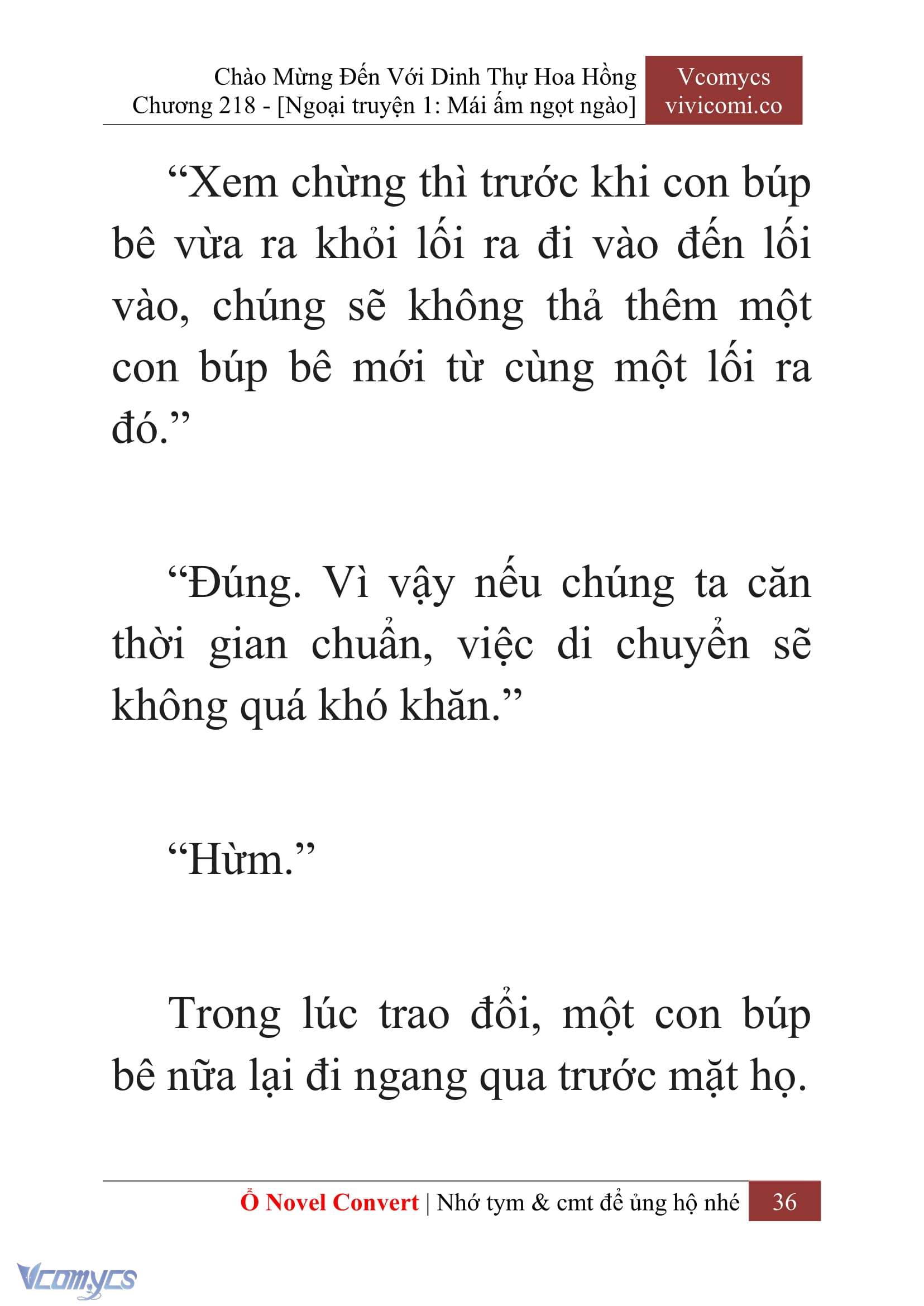 [Novel] Chào Mừng Đến Với Dinh Thự Hoa Hồng Chap 218 - Trang 2