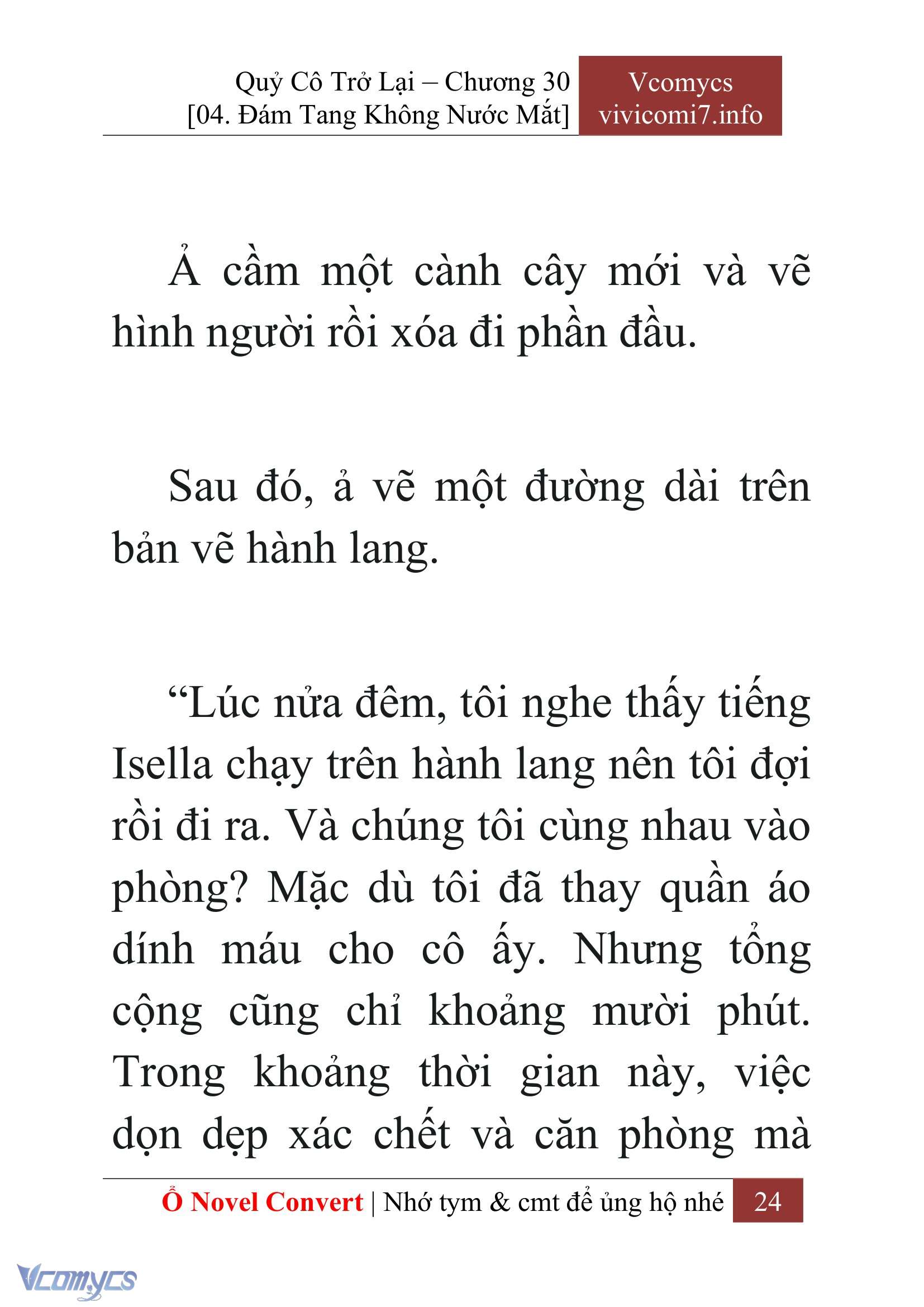 [Novel] Quý Cô Trở Lại Chap 30 - Trang 2