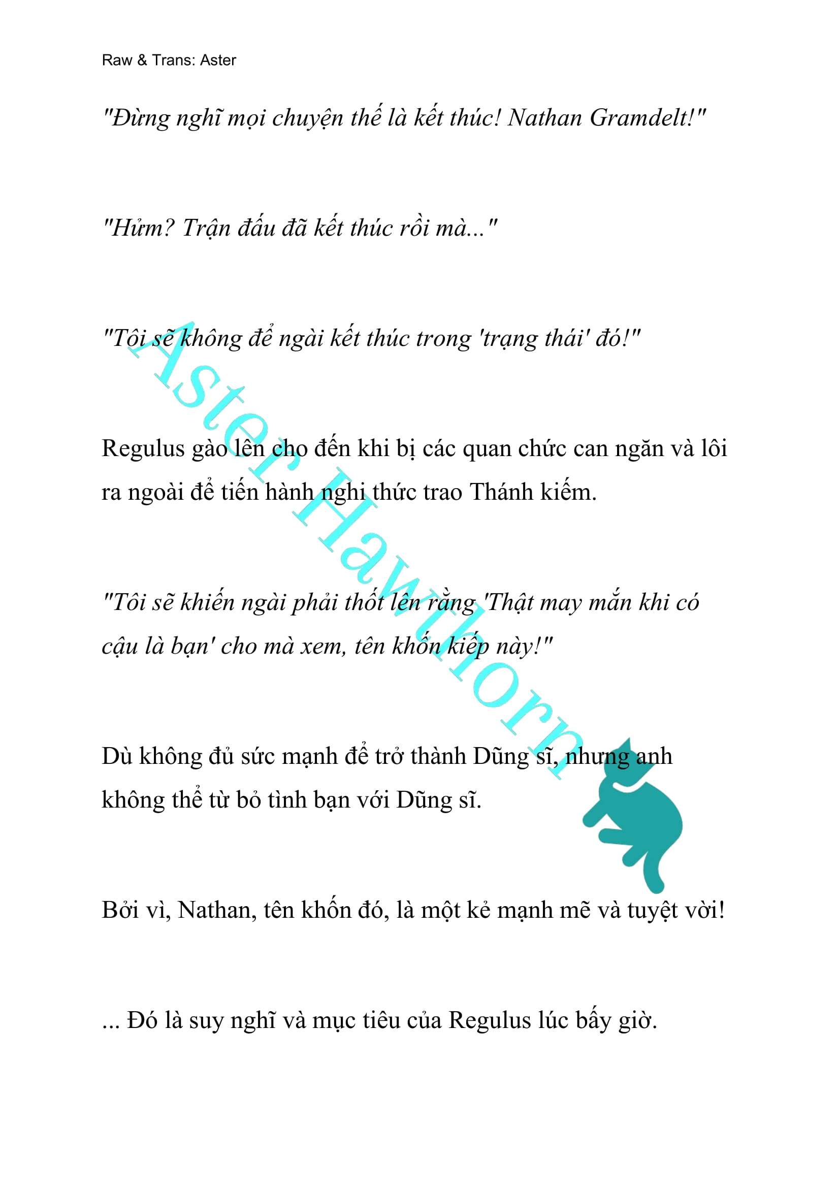 [NOVEL] Anh Hùng Khao Khát Sự Sa Ngã Của Thánh Nữ Chap 36 - Trang 2