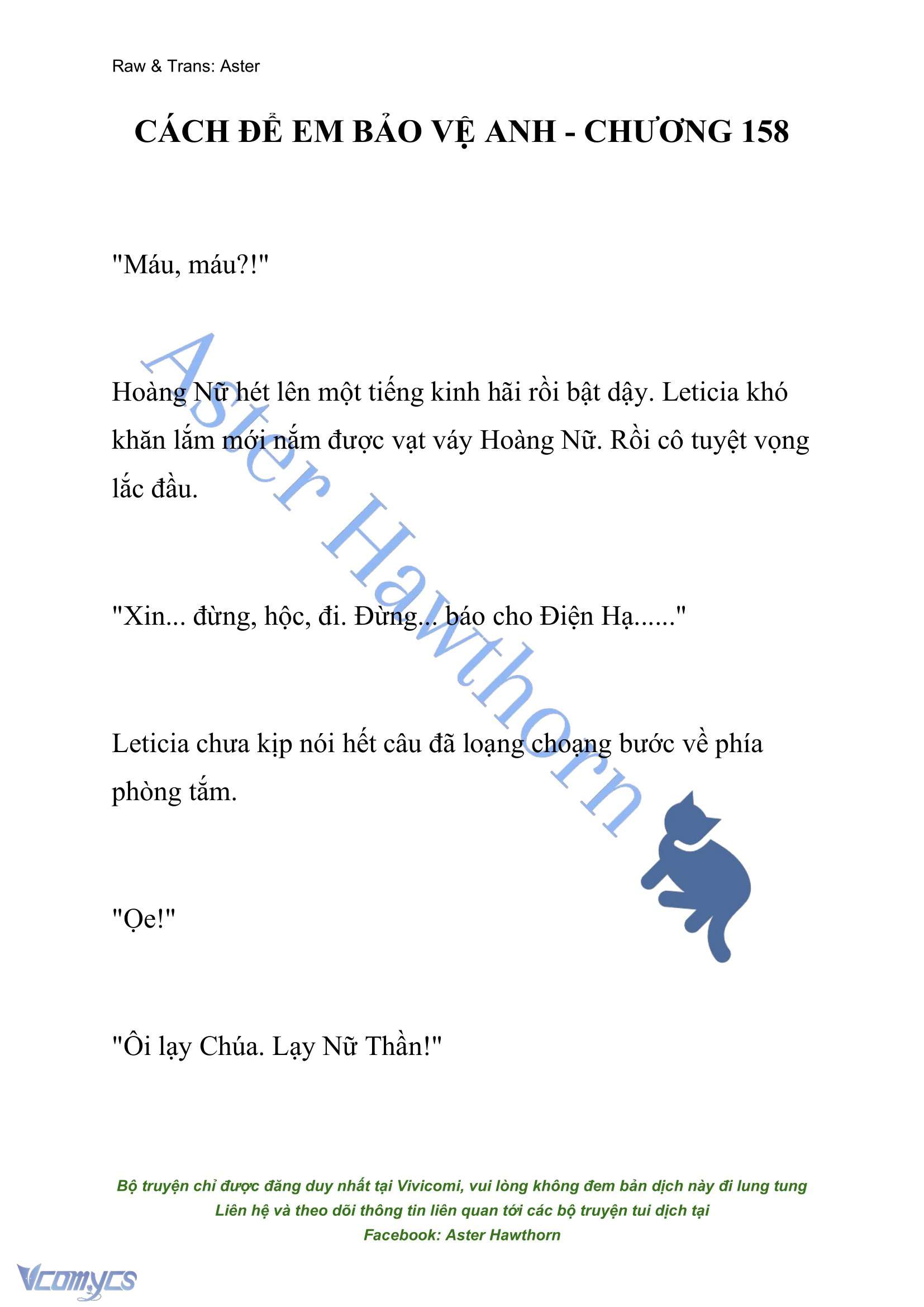 [NOVEL] Cách Để Em Bảo Vệ Anh Chap 158 - Trang 2