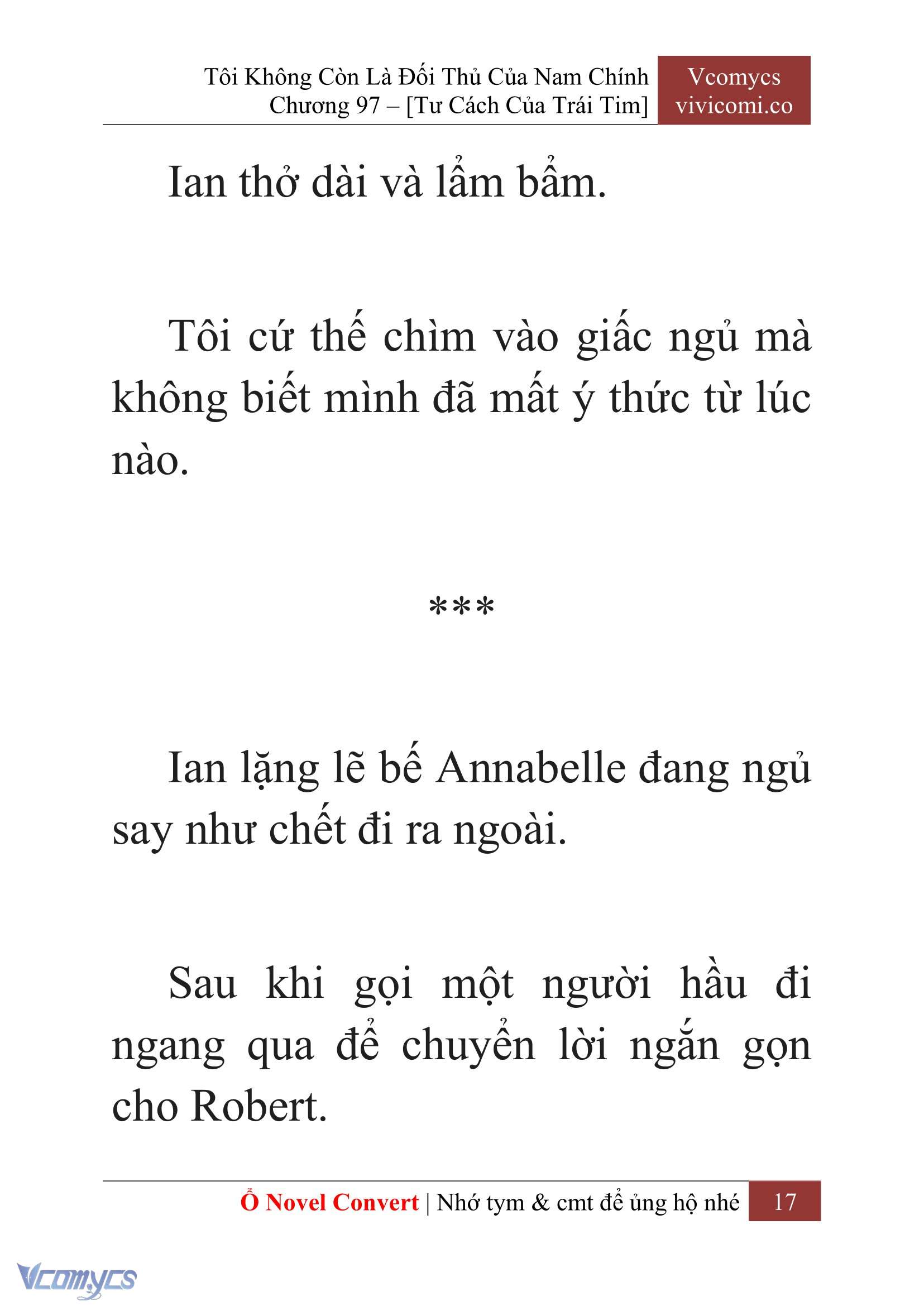 [Novel] Tôi Không Còn Là Đối Thủ Của Nam Chính Chap 97 - Trang 2