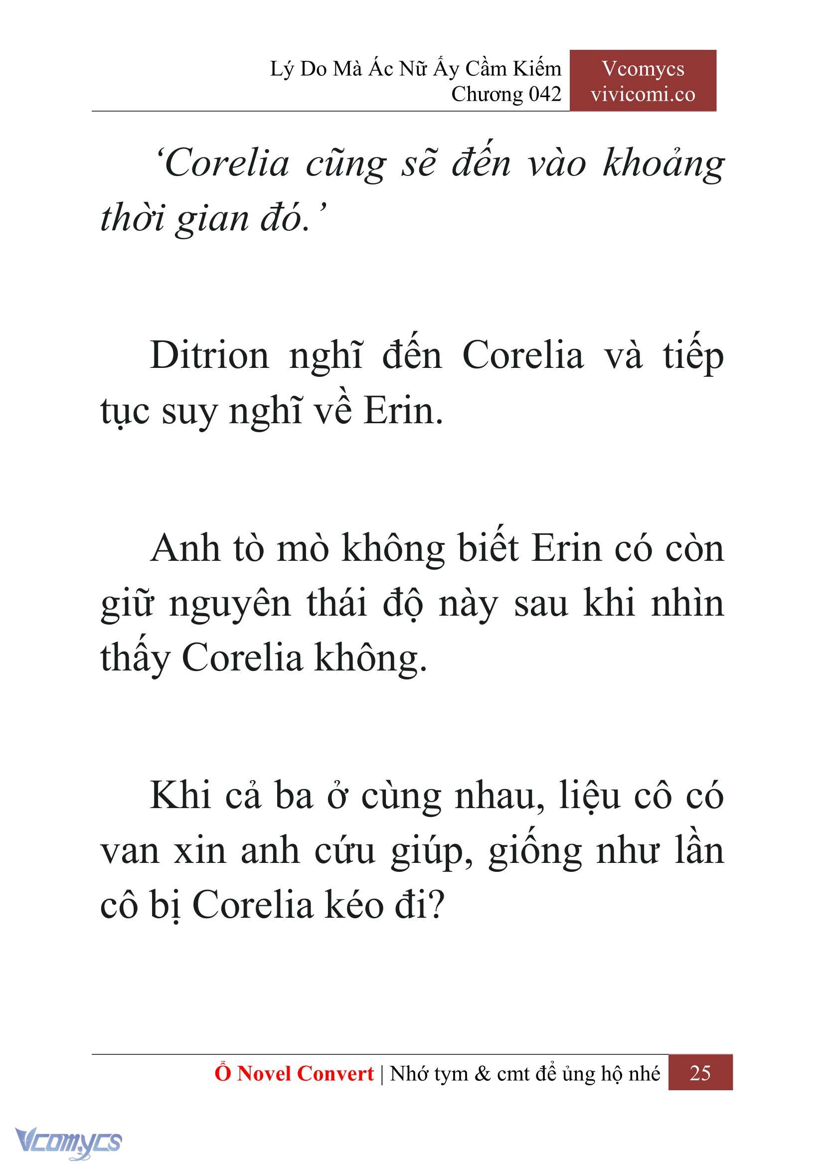 [Novel] Lý Do Mà Ác Nữ Ấy Cầm Kiếm Chap 42 - Trang 2