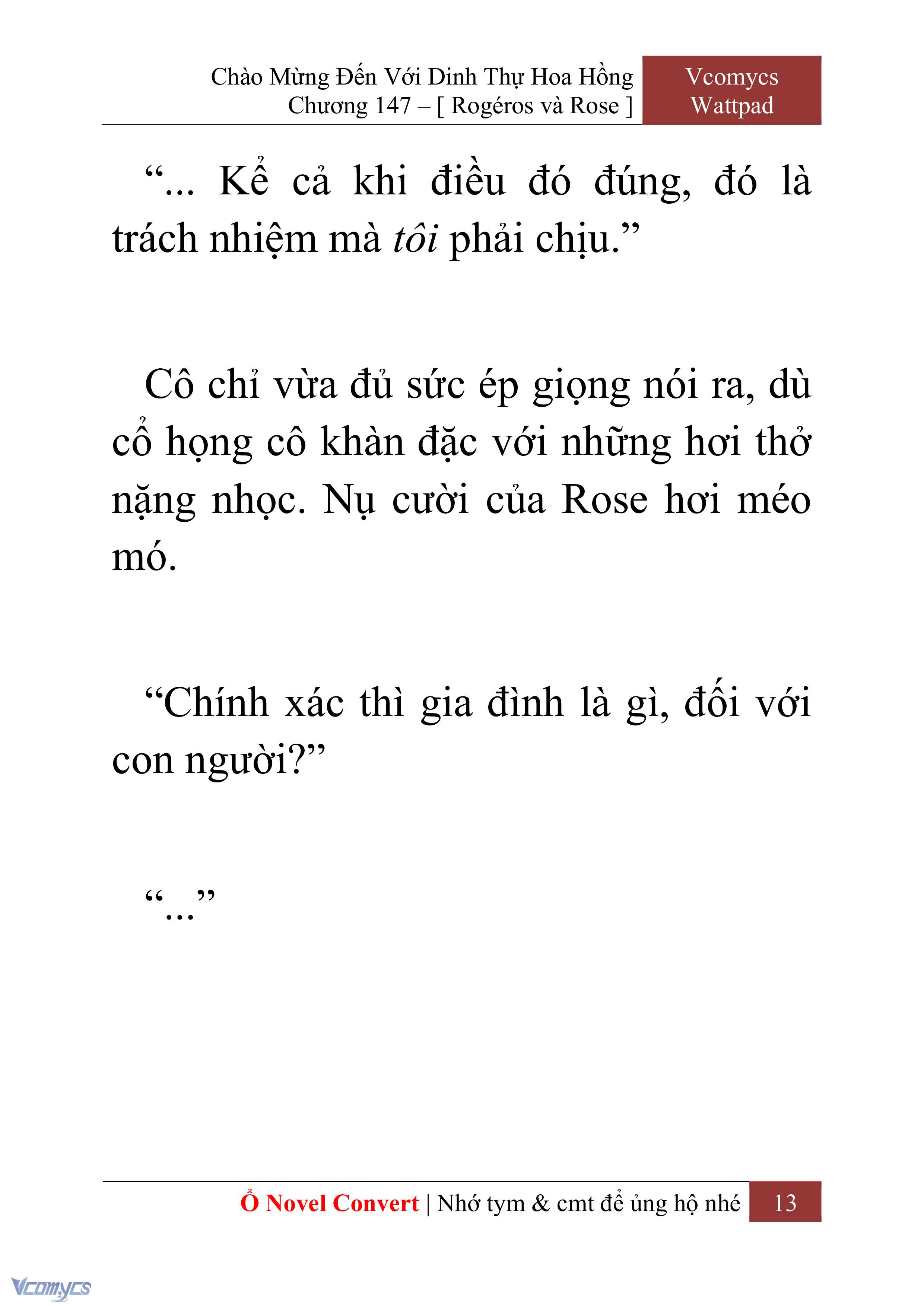 [Novel] Chào Mừng Đến Với Dinh Thự Hoa Hồng Chap 147 - Trang 2