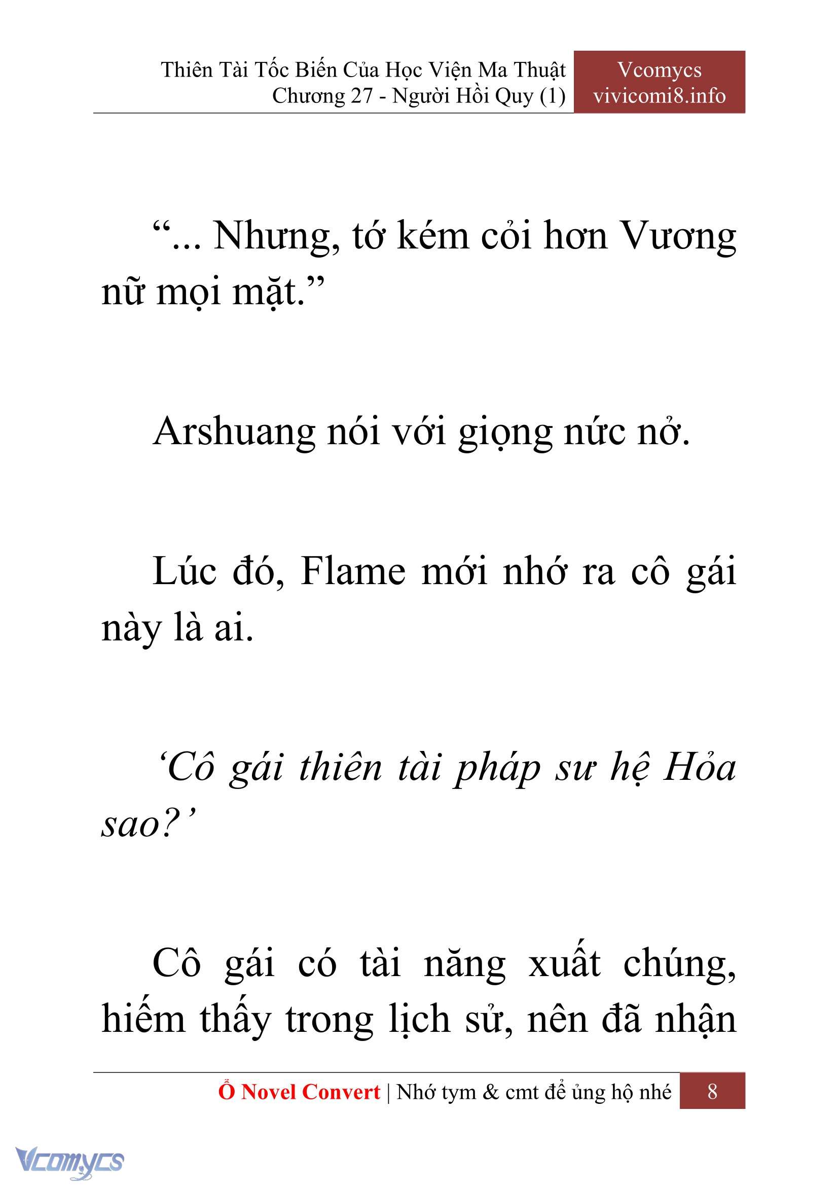 [Novel] Thiên Tài Tốc Biến Của Học Viện Ma Thuật Chap 27 - Trang 2