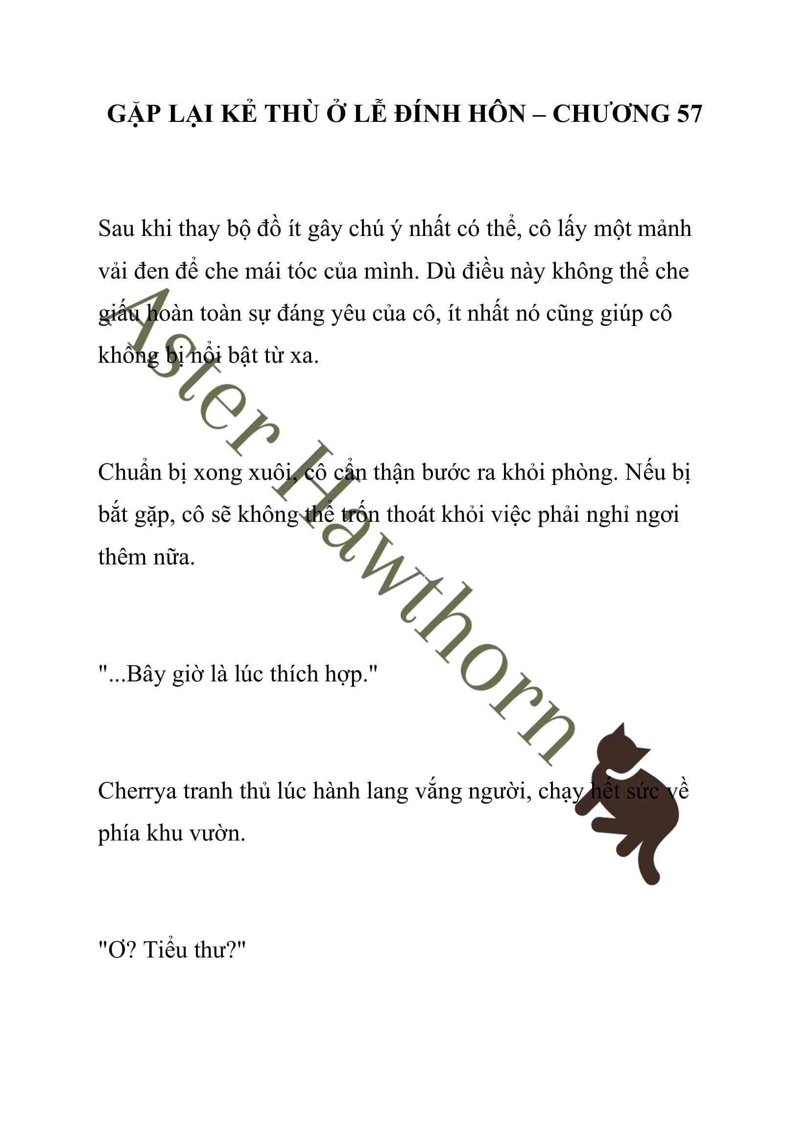 [NOVEL] Gặp Lại Kẻ Thù Ở Lễ Đính Hôn Chap 57 - Trang 2