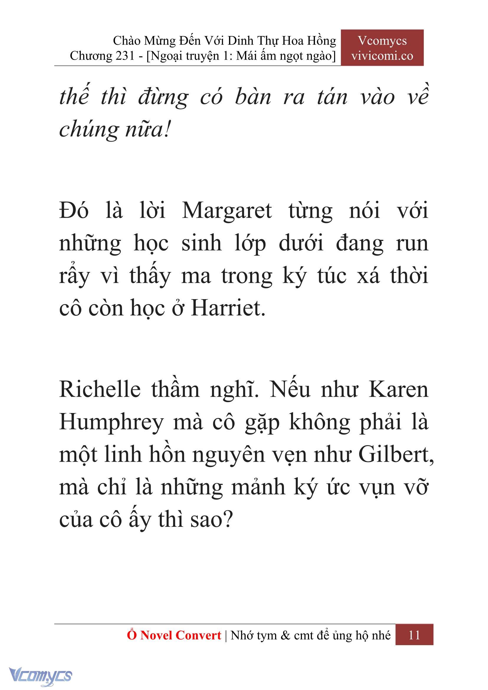 [Novel] Chào Mừng Đến Với Dinh Thự Hoa Hồng Chap 231 - Trang 2