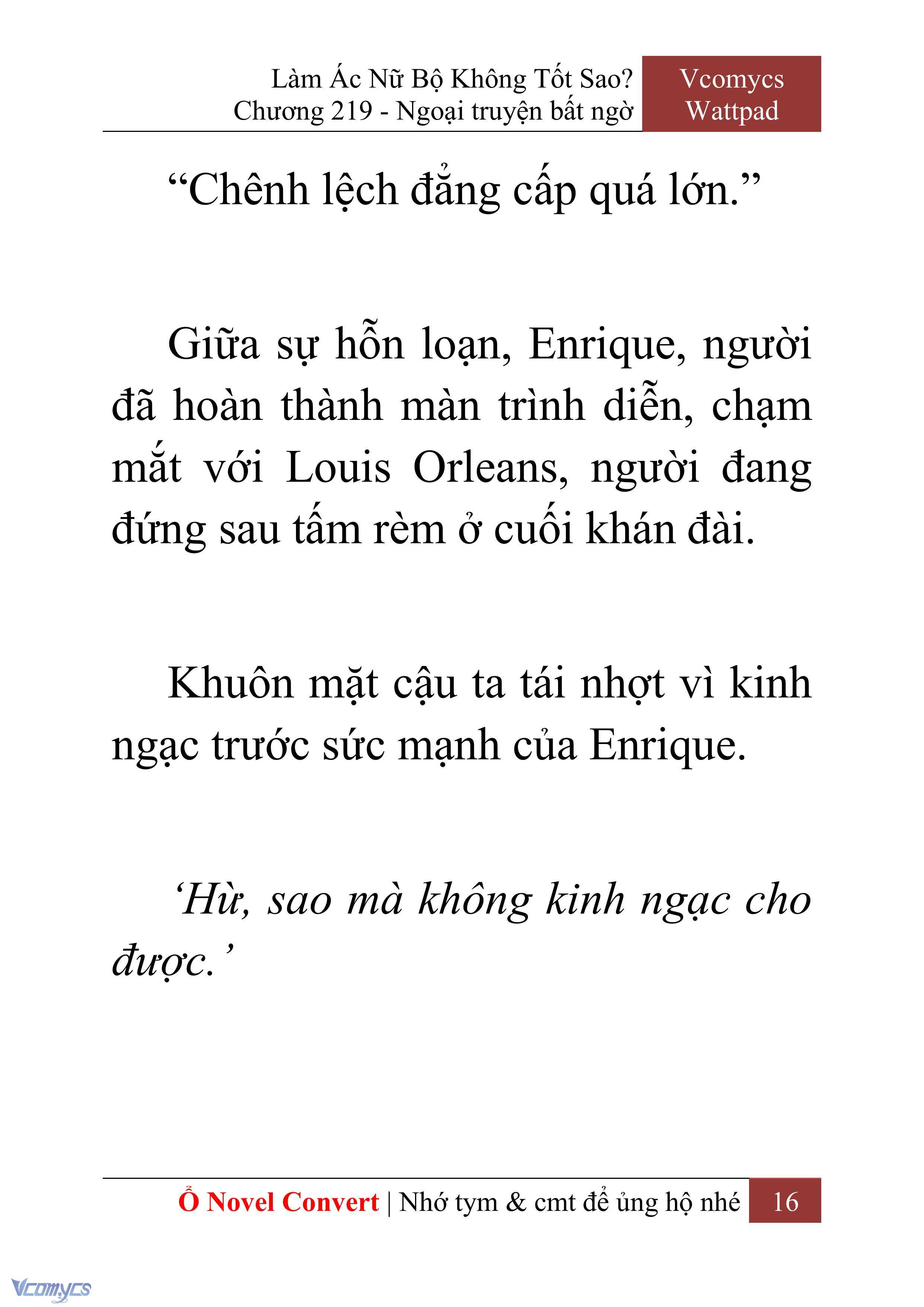 [Novel] Làm Ác Nữ Bộ Không Tốt Sao? Chap 219 - Trang 2