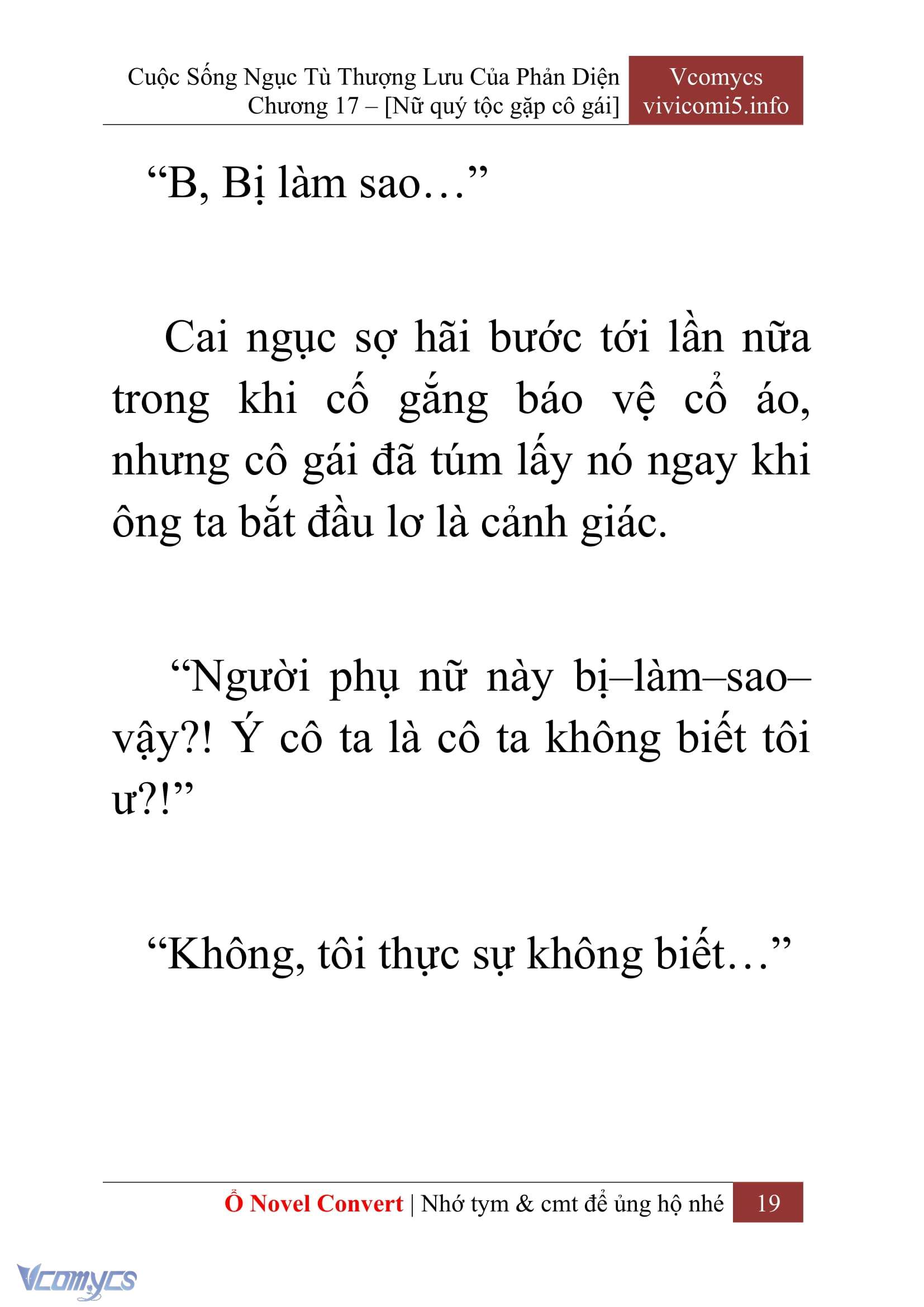 [Novel] Cuộc Sống Ngục Tù Thượng Lưu Của Nhân Vật Phản Diện Chap 17 - Trang 2
