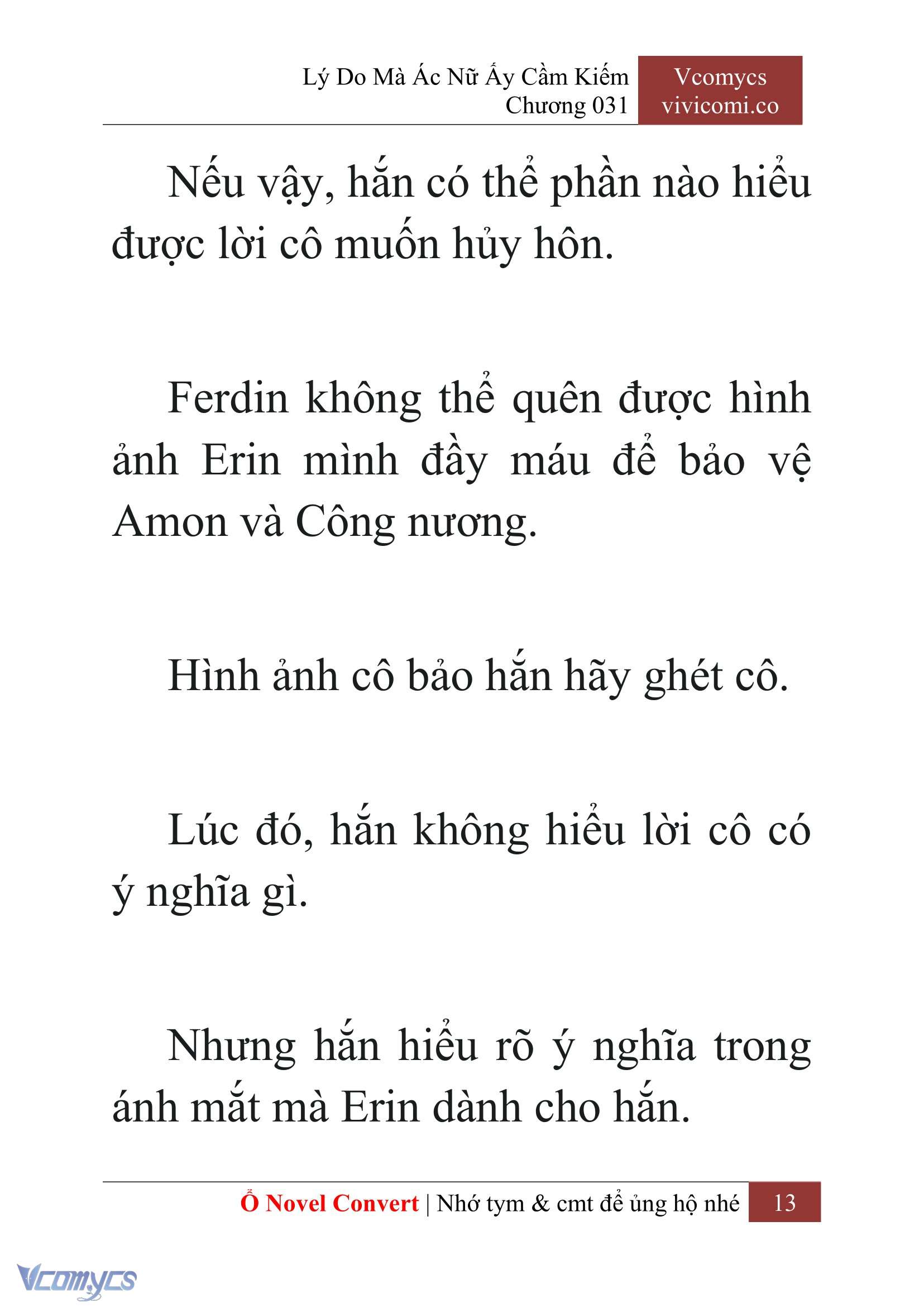 [Novel] Lý Do Mà Ác Nữ Ấy Cầm Kiếm Chap 31 - Trang 2