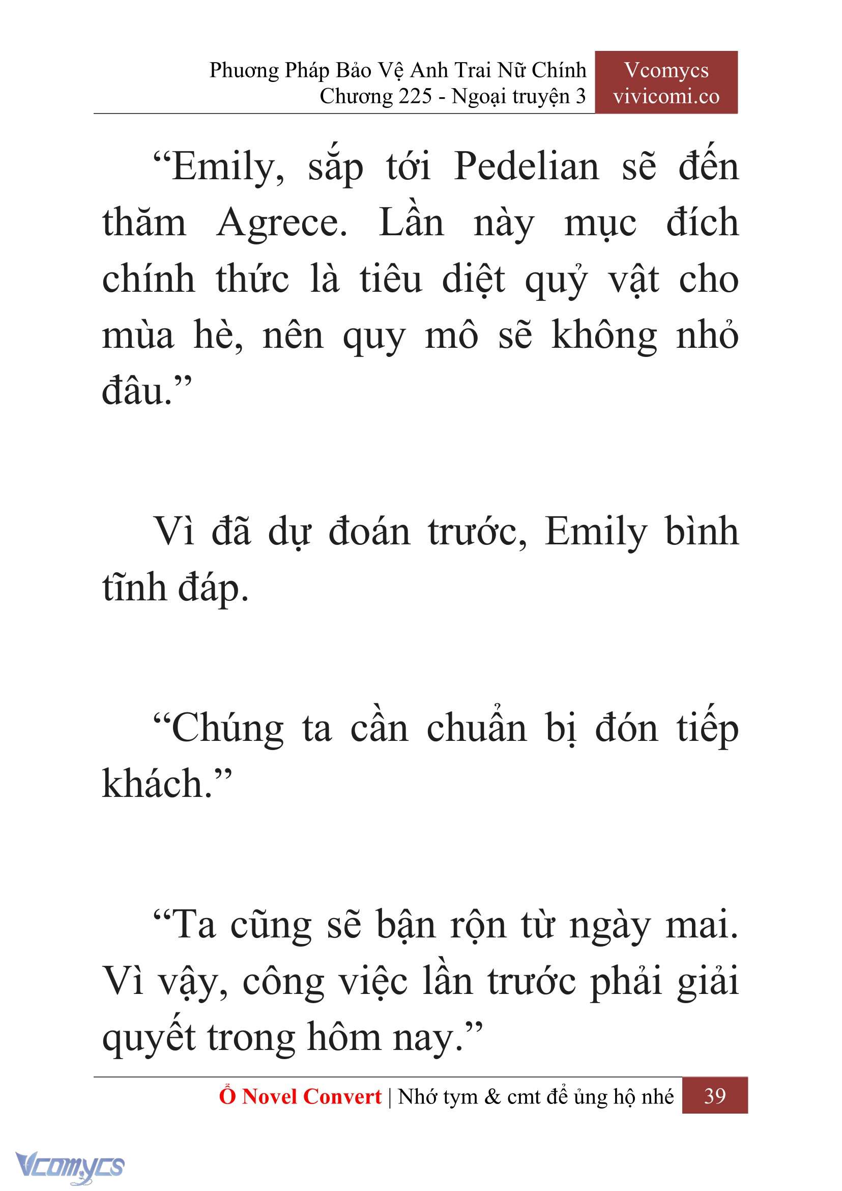 [Novel] Phương Pháp Bảo Vệ Anh Trai Nữ Chính Chap 225 - Trang 2