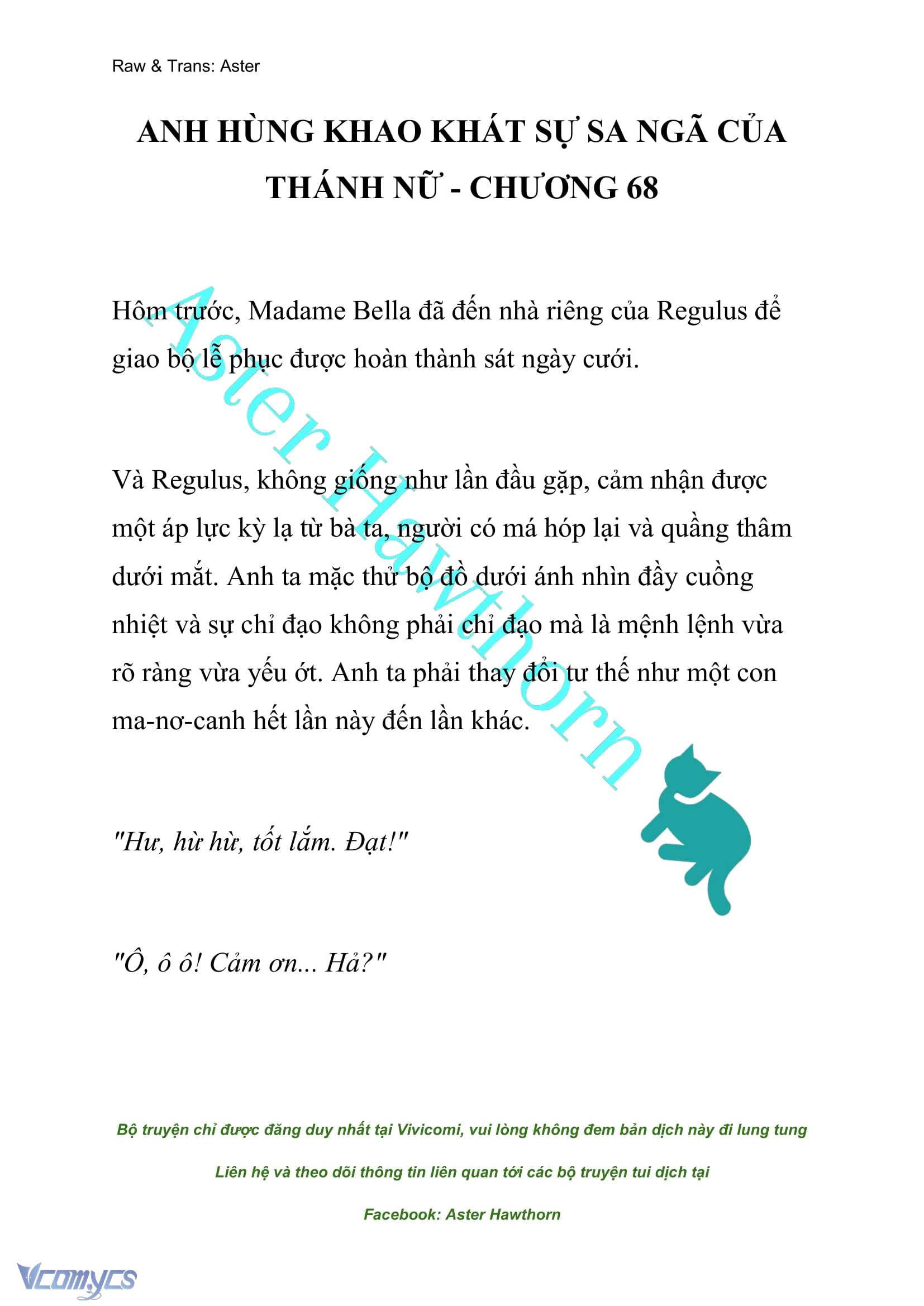 [NOVEL] Anh Hùng Khao Khát Sự Sa Ngã Của Thánh Nữ Chap 68 - Trang 2