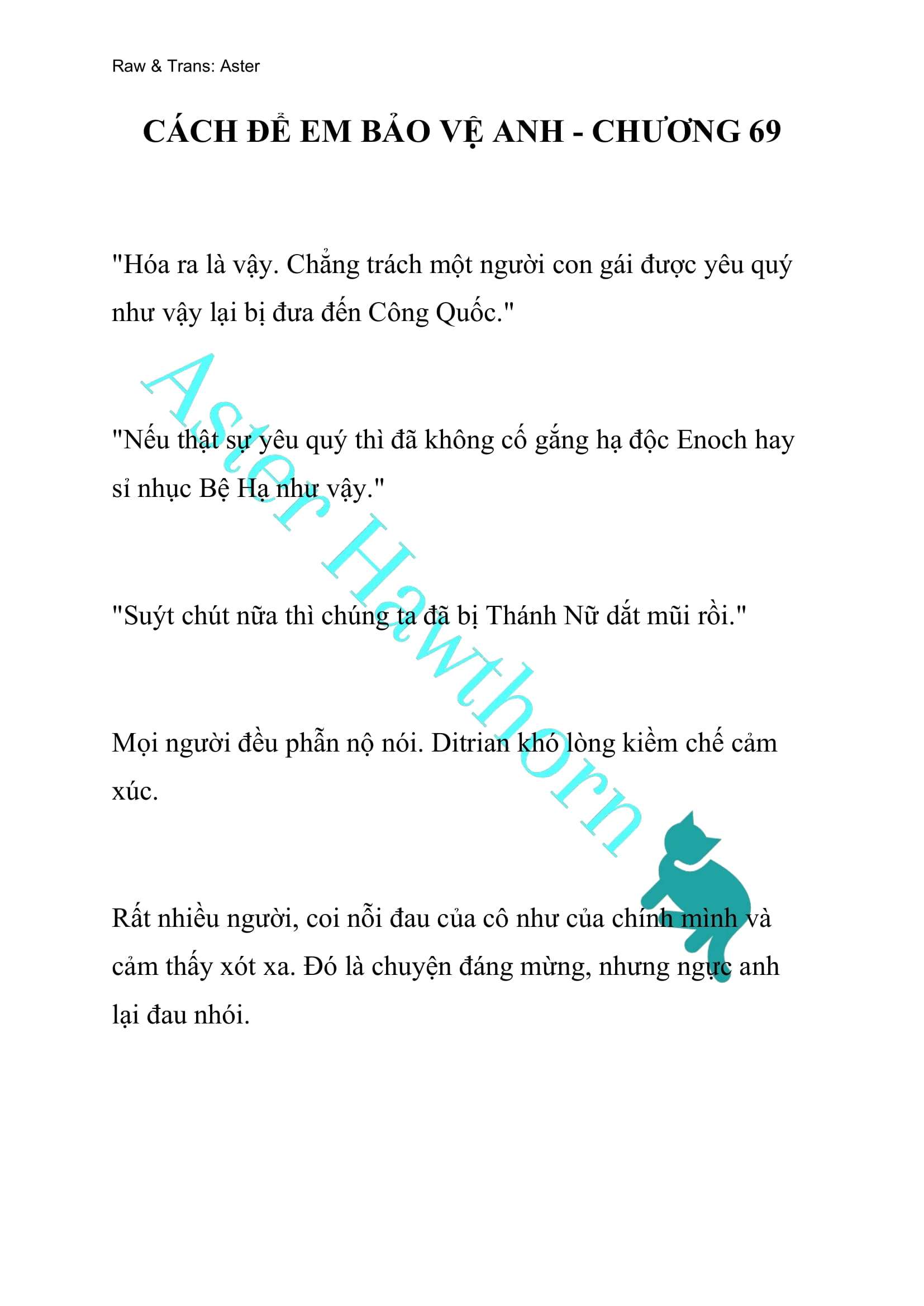 [NOVEL] Cách Để Em Bảo Vệ Anh Chap 69 - Trang 2