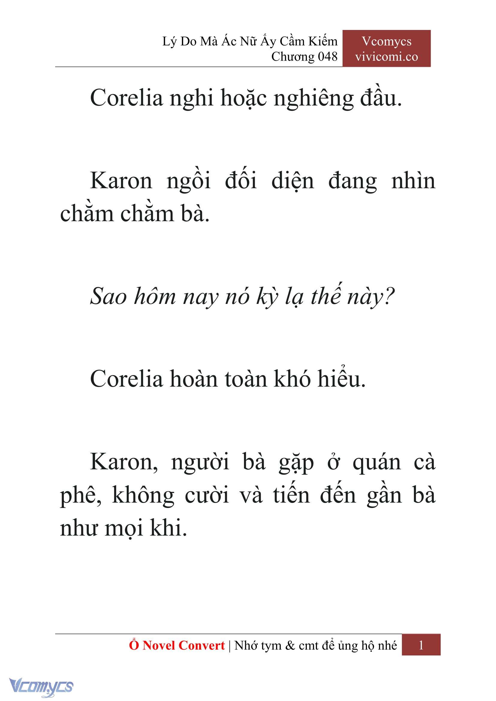 [Novel] Lý Do Mà Ác Nữ Ấy Cầm Kiếm Chap 48 - Trang 2