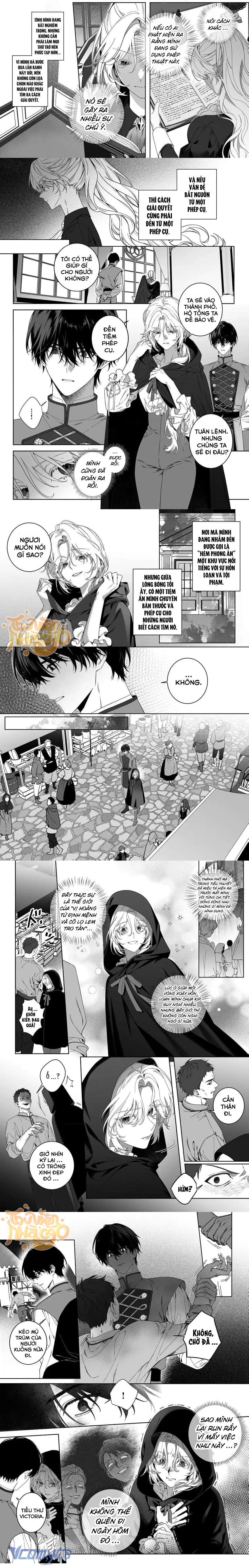 Làm Thế Nào Để Nữ Phụ Ác Độc Thoát Khỏi Tình Yêu Điên Cuồng Của Hiệp Sĩ ?! Chap 5 - Trang 3