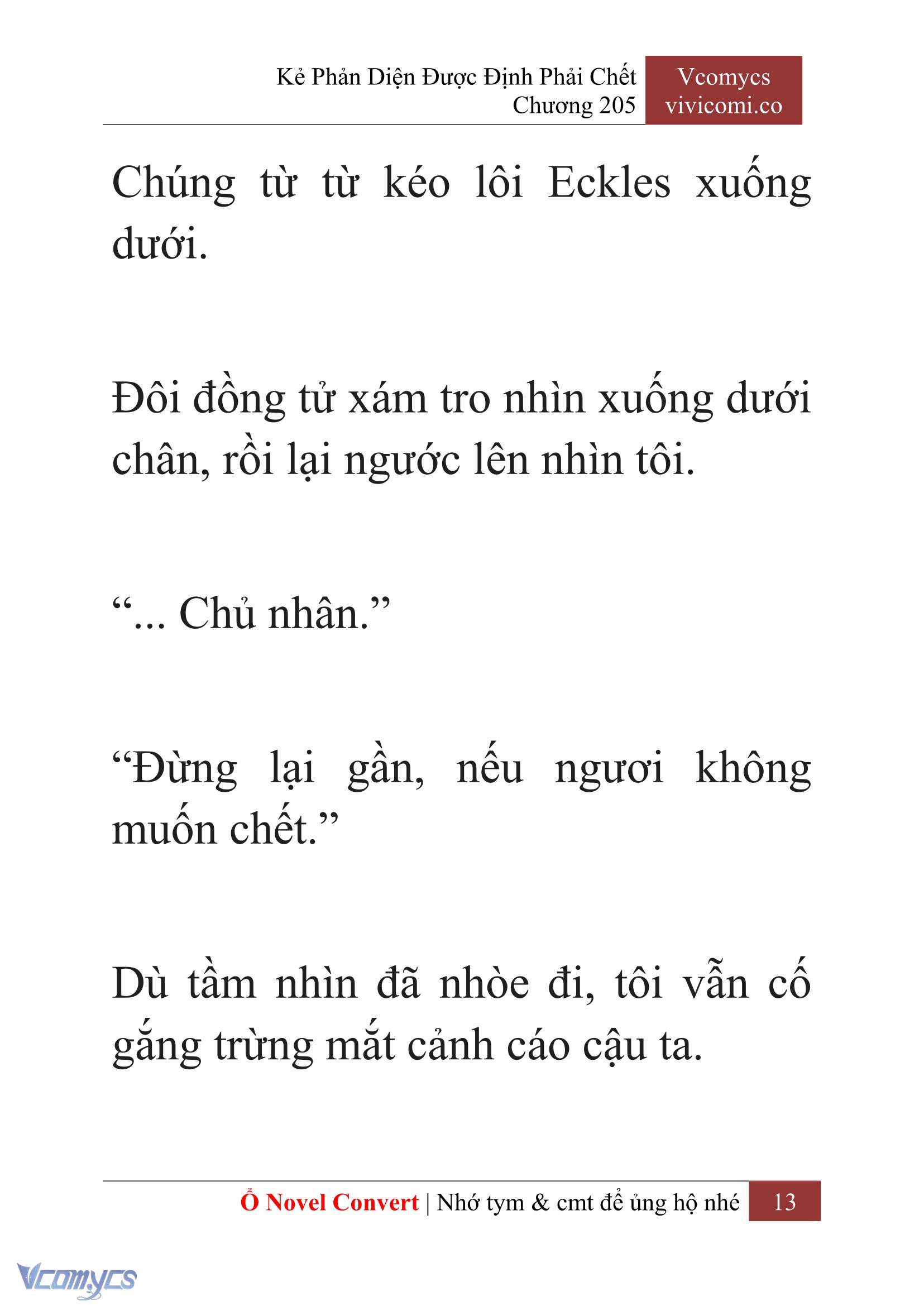 [Novel] Kẻ Phản Diện Được Định Phải Chết Chap 205 - Trang 2
