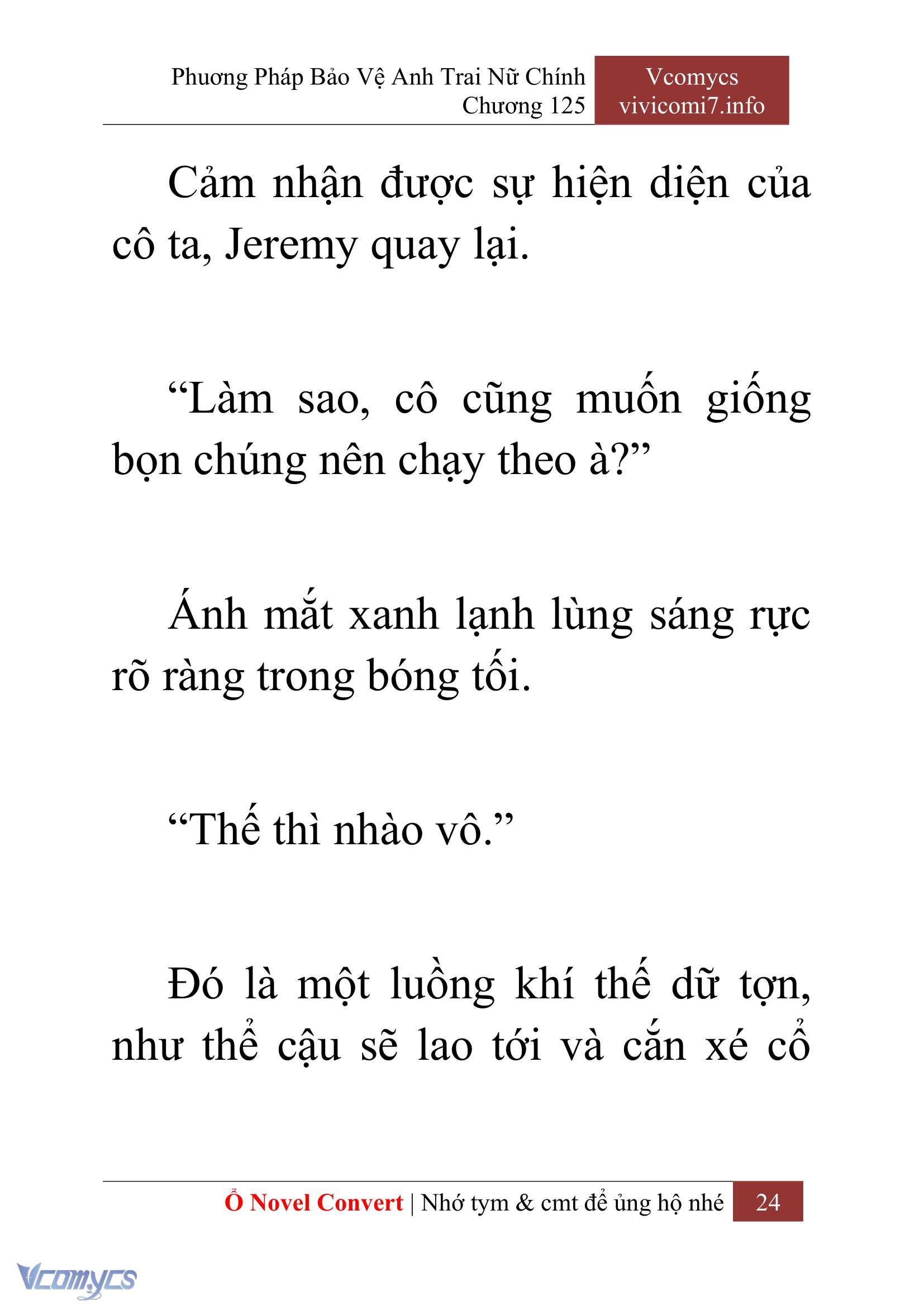 [Novel] Phương Pháp Bảo Vệ Anh Trai Nữ Chính Chap 125 - Trang 2