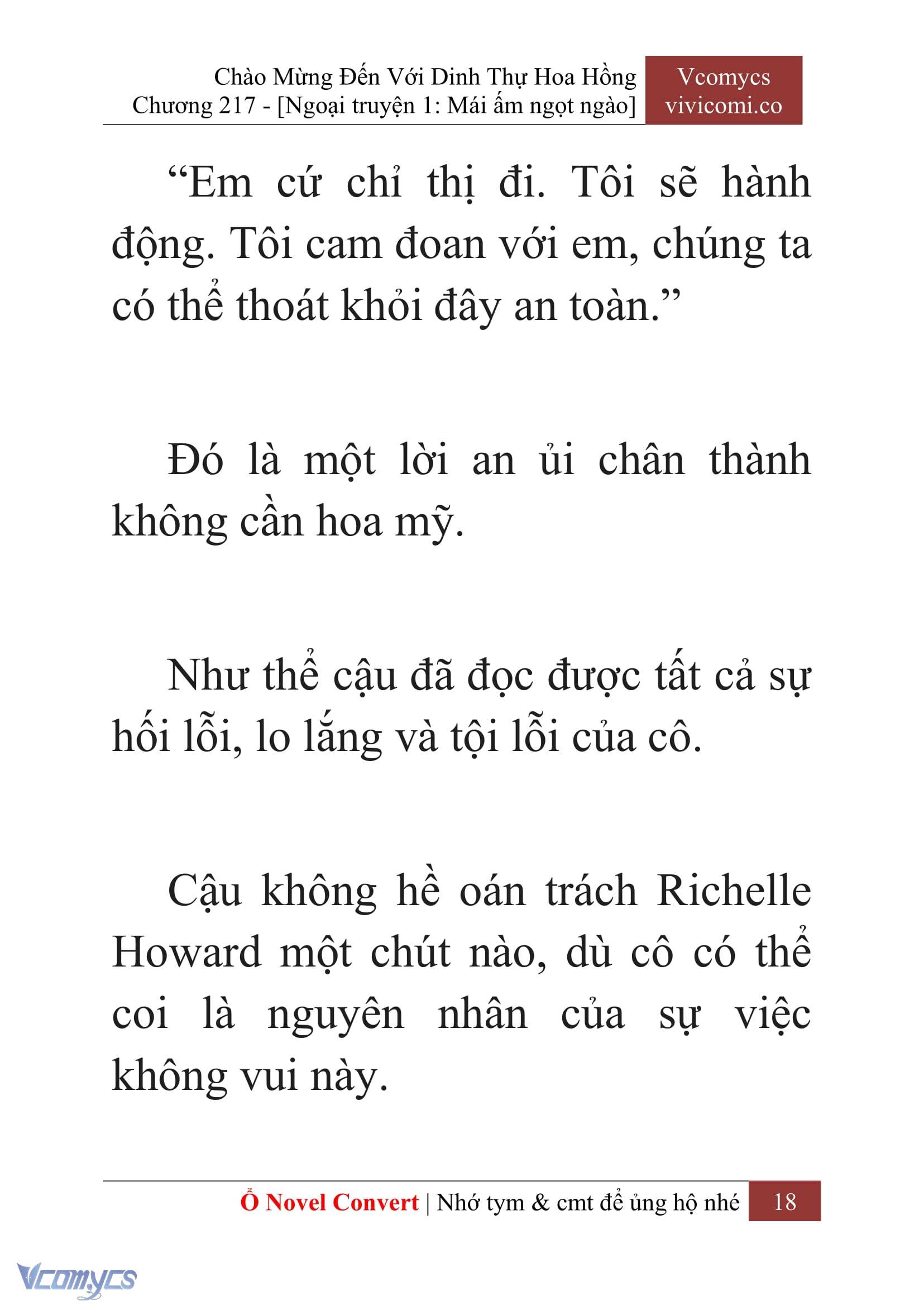 [Novel] Chào Mừng Đến Với Dinh Thự Hoa Hồng Chap 217 - Trang 2