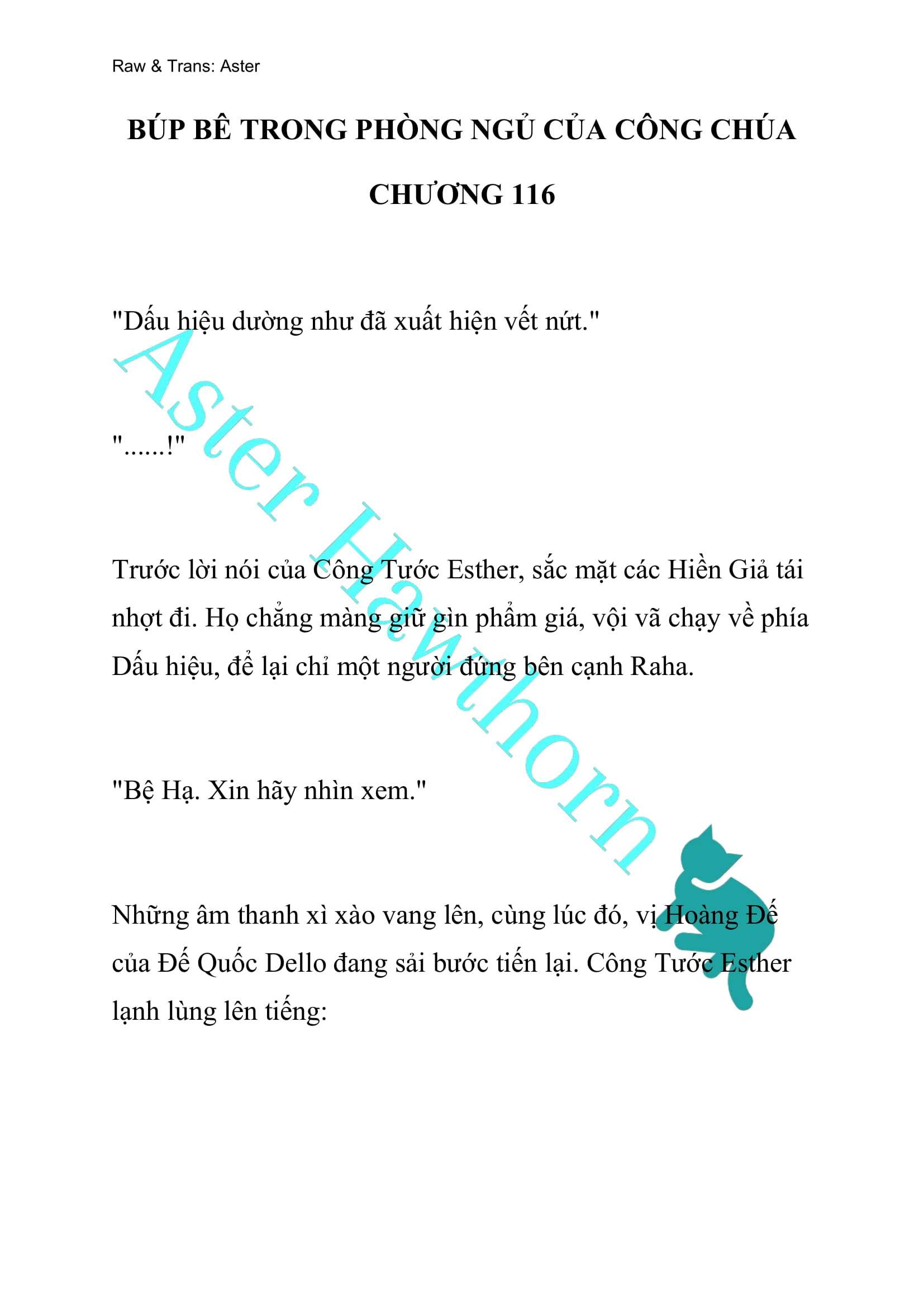 [NOVEL] Búp Bê Trong Phòng Ngủ Của Công Chúa Chap 116 - Trang 2