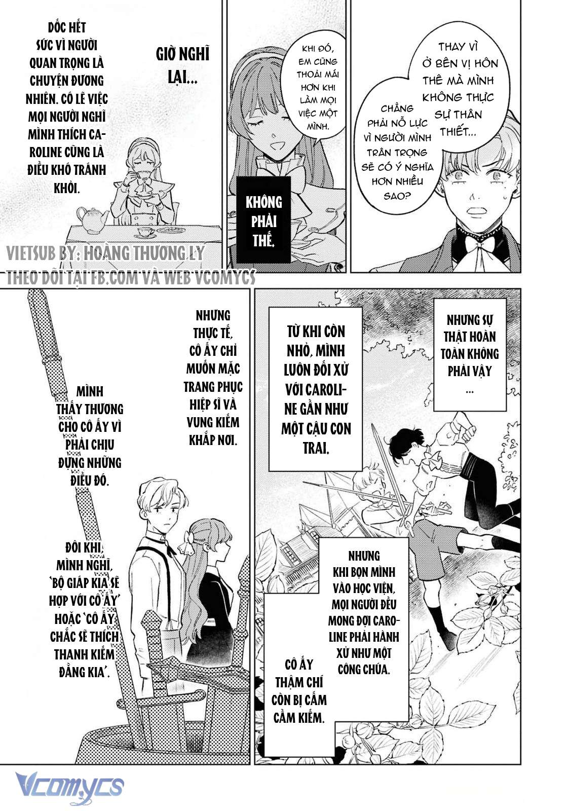 Vì Tôi Đã Quen Ở Một Mình, Thành Ra Tôi Bơ Đẹp Vị Hôn Phu Chap 4 - Trang 2