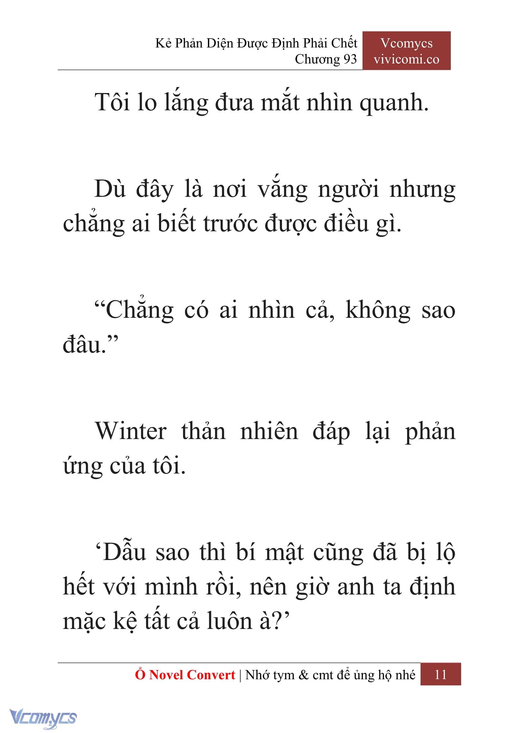 [Novel] Kẻ Phản Diện Được Định Phải Chết Chap 93 - Trang 2