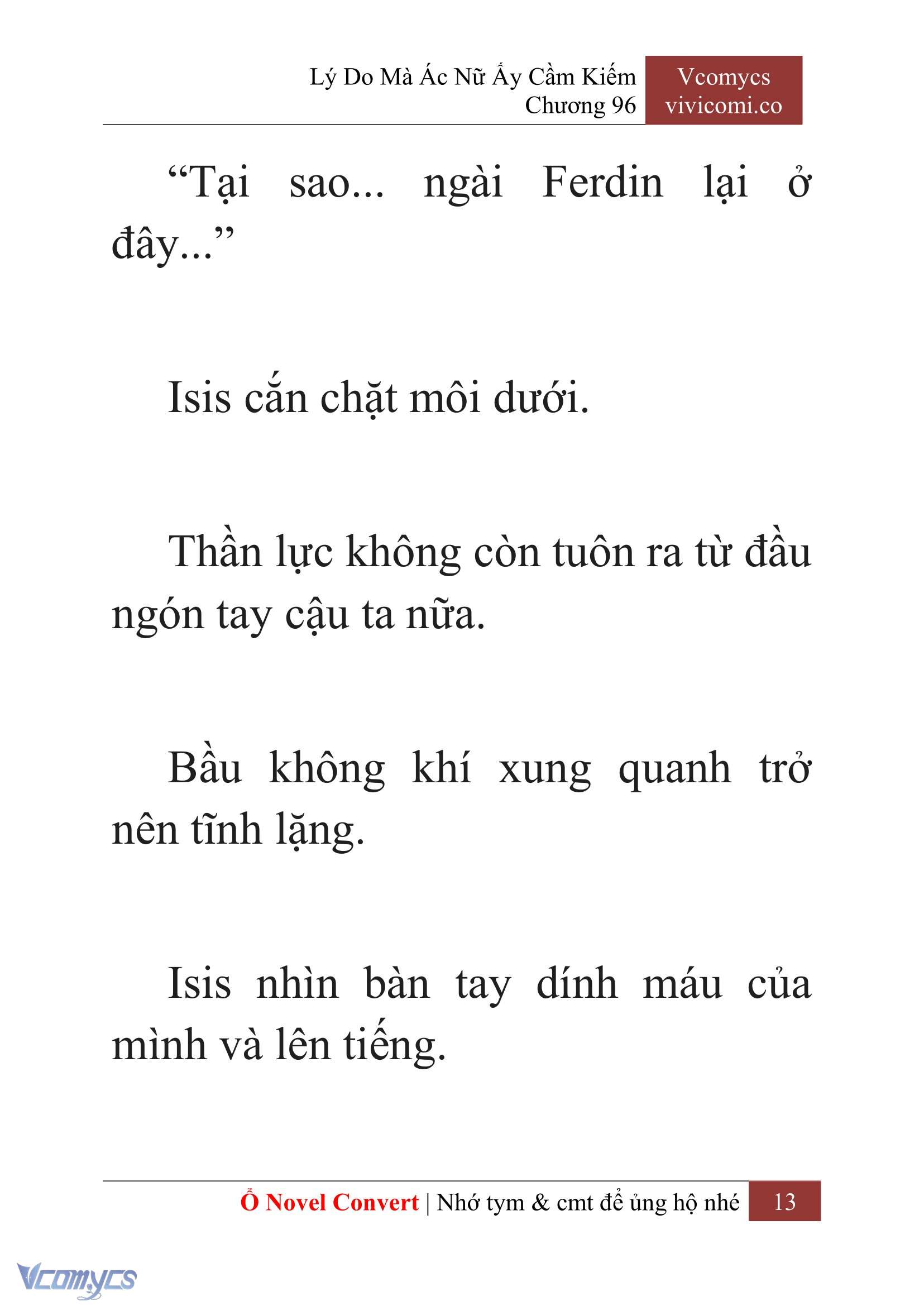 [Novel] Lý Do Mà Ác Nữ Ấy Cầm Kiếm Chap 96 - Trang 2