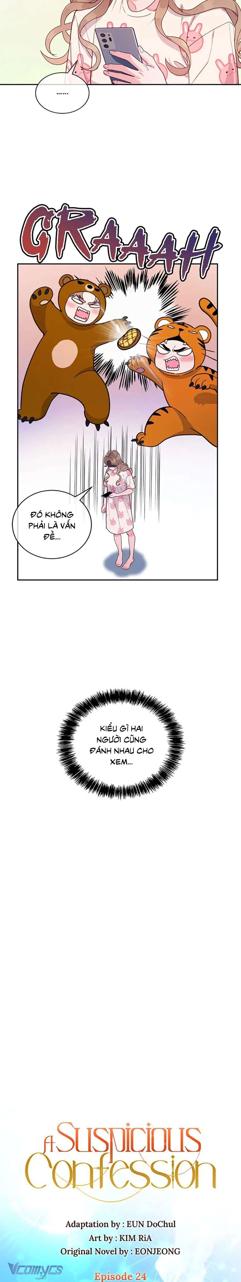 Lời Tỏ Tình Đáng Ngờ Chap 24 - Trang 2