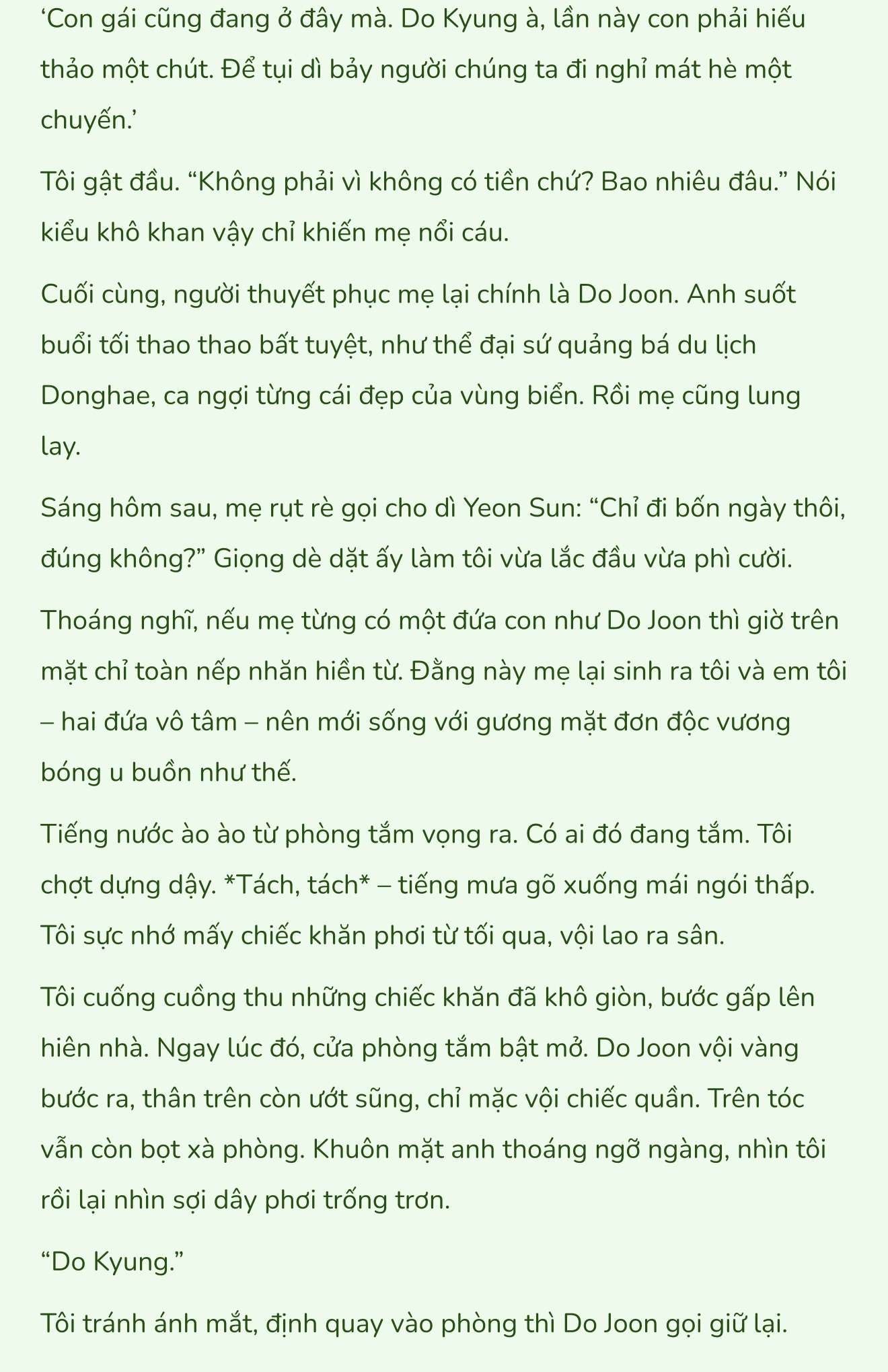 [Novel] Khúc Hát Giữa Mùa Hè Chap 6 - Next Chap 7