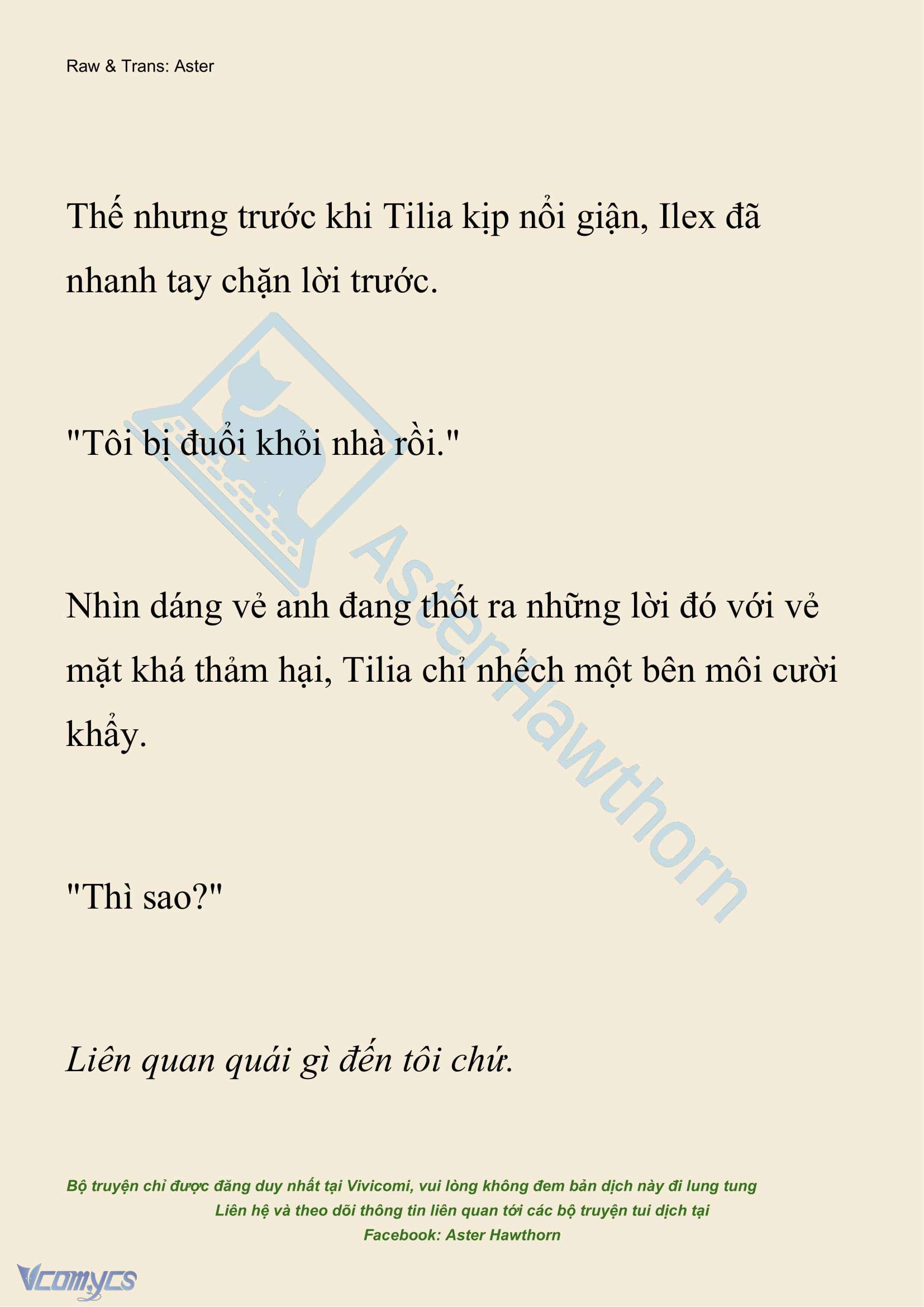 [NOVEL] Hồ Điệp Nuốt Chửng Sương Mù Chap 30 - Trang 2