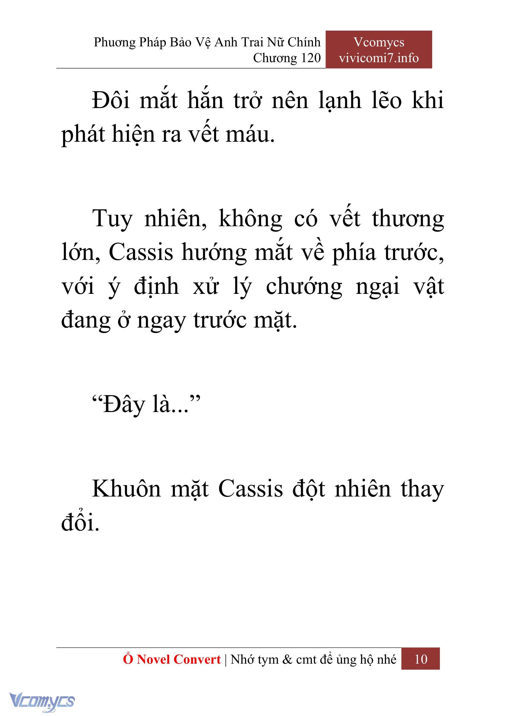 [Novel] Phương Pháp Bảo Vệ Anh Trai Nữ Chính Chap 120 - Trang 2