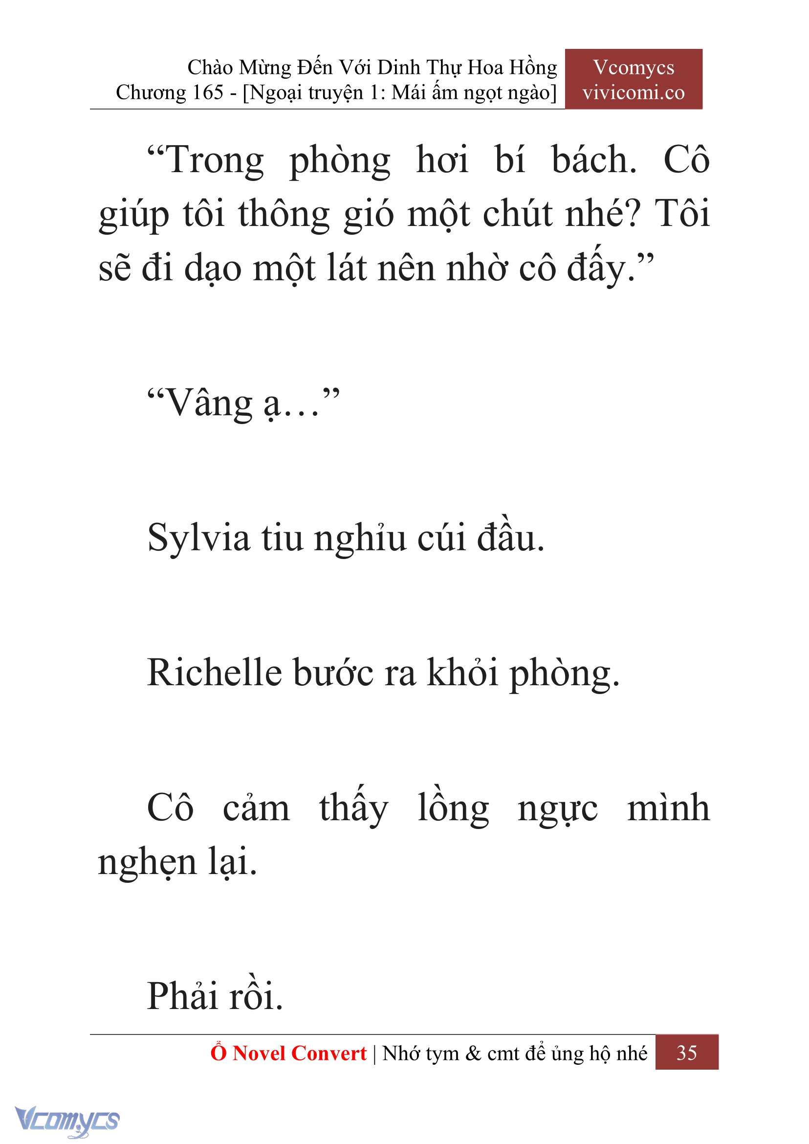 [Novel] Chào Mừng Đến Với Dinh Thự Hoa Hồng Chap 165 - Trang 2