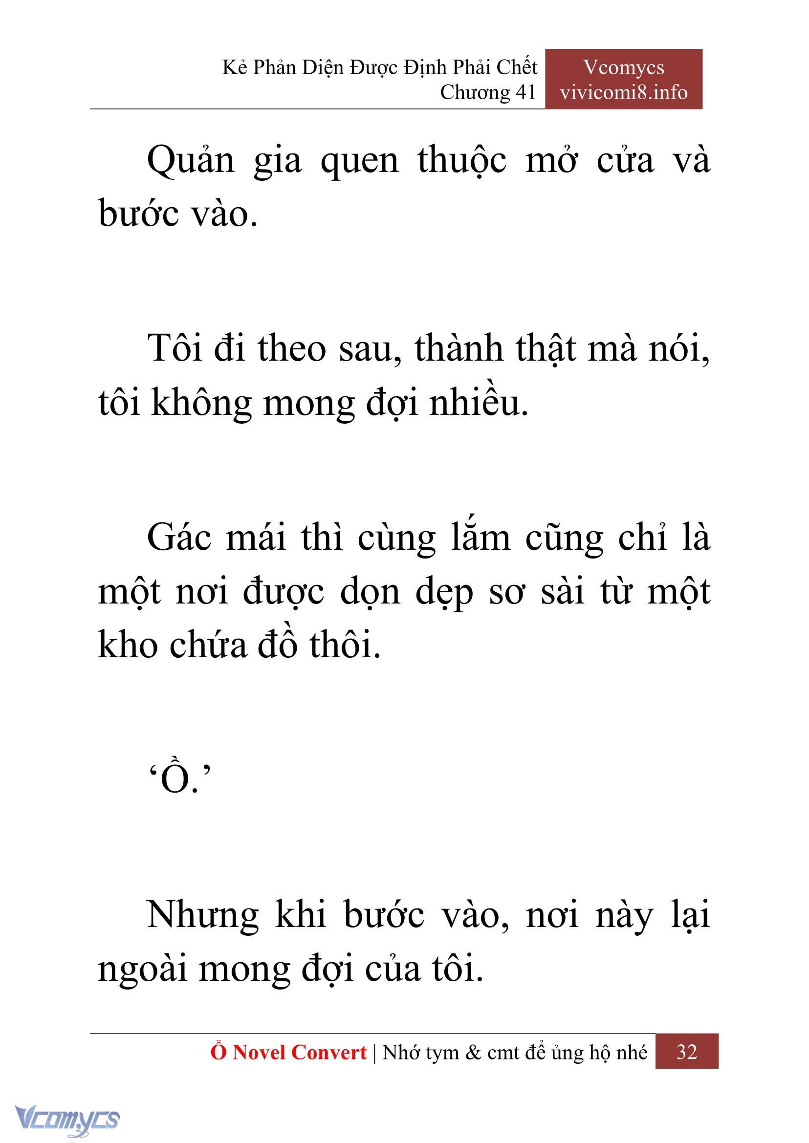 [Novel] Kẻ Phản Diện Được Định Phải Chết Chap 41 - Next Chap 42