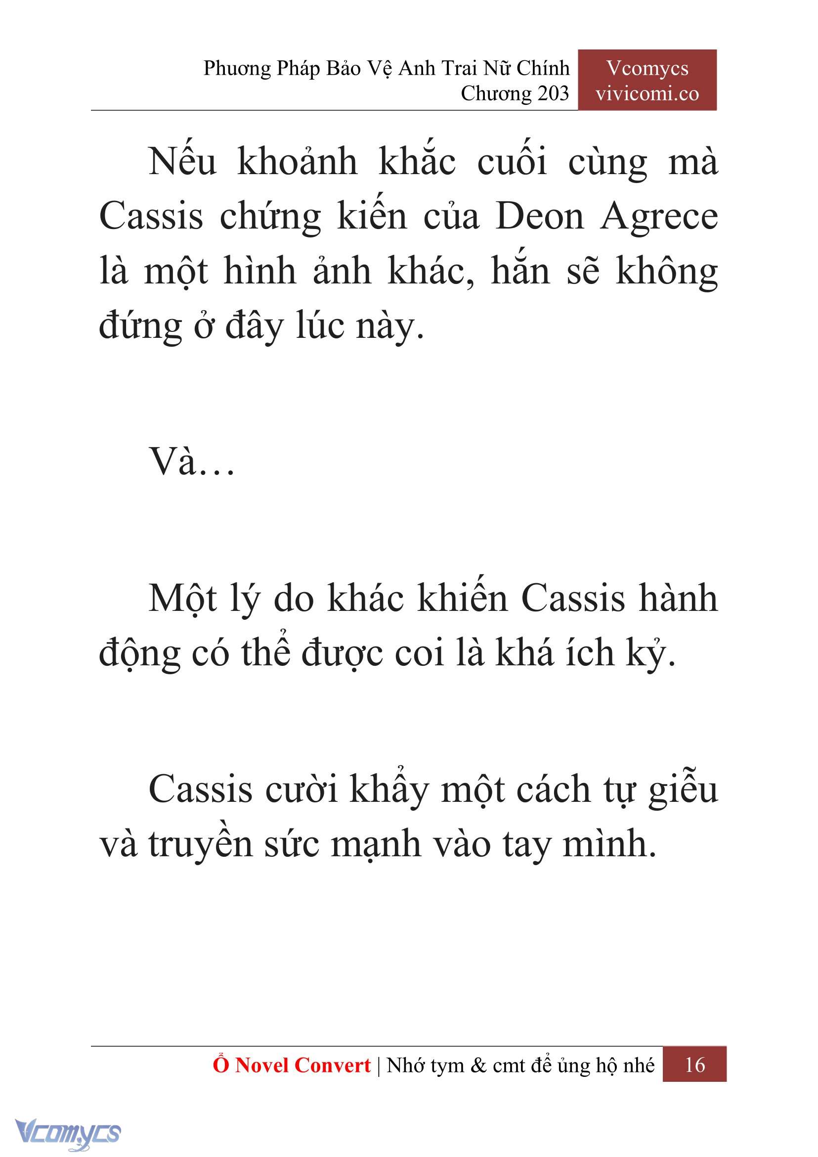 [Novel] Phương Pháp Bảo Vệ Anh Trai Nữ Chính Chap 203 - Trang 2