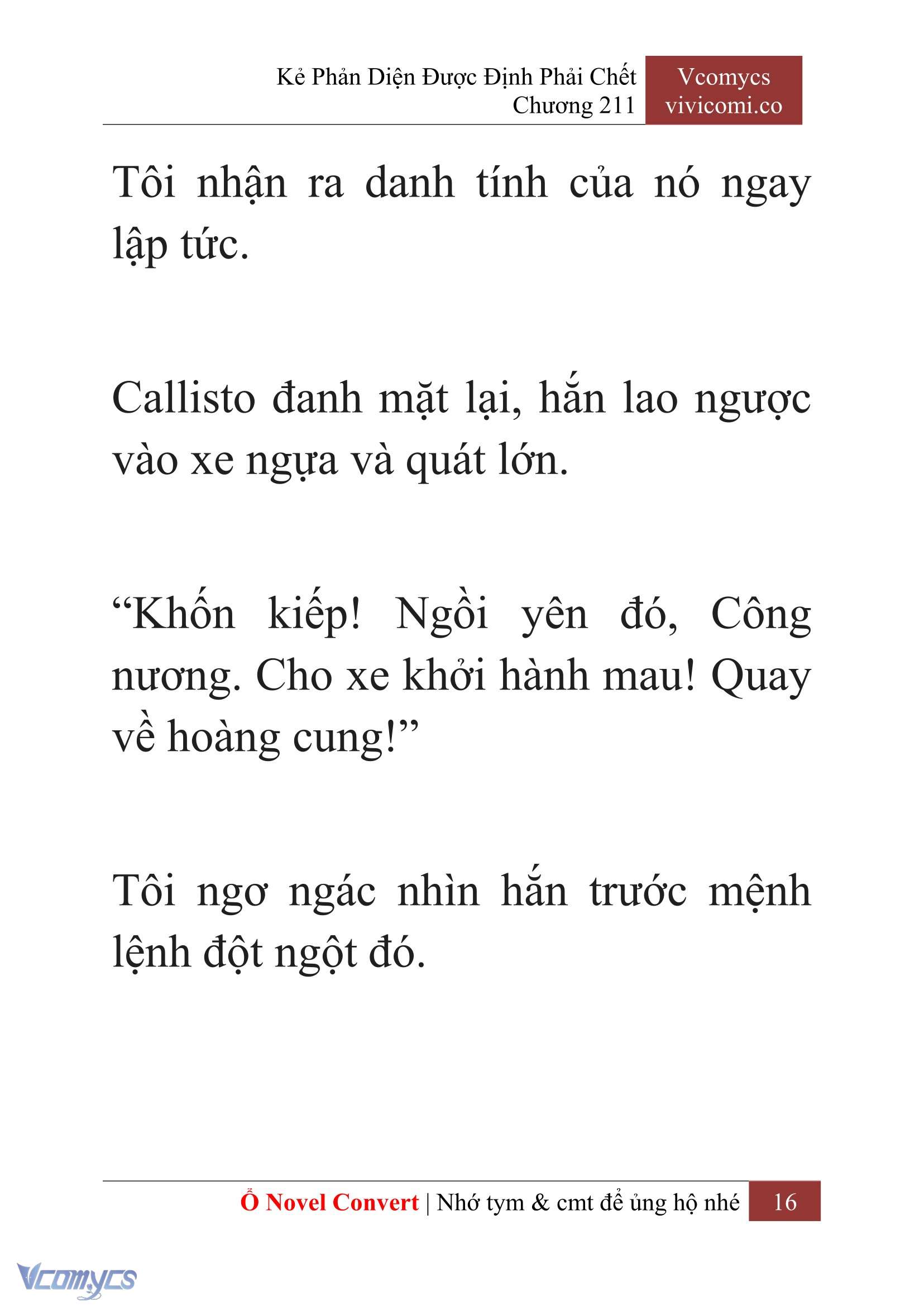 [Novel] Kẻ Phản Diện Được Định Phải Chết Chap 211 - Trang 2