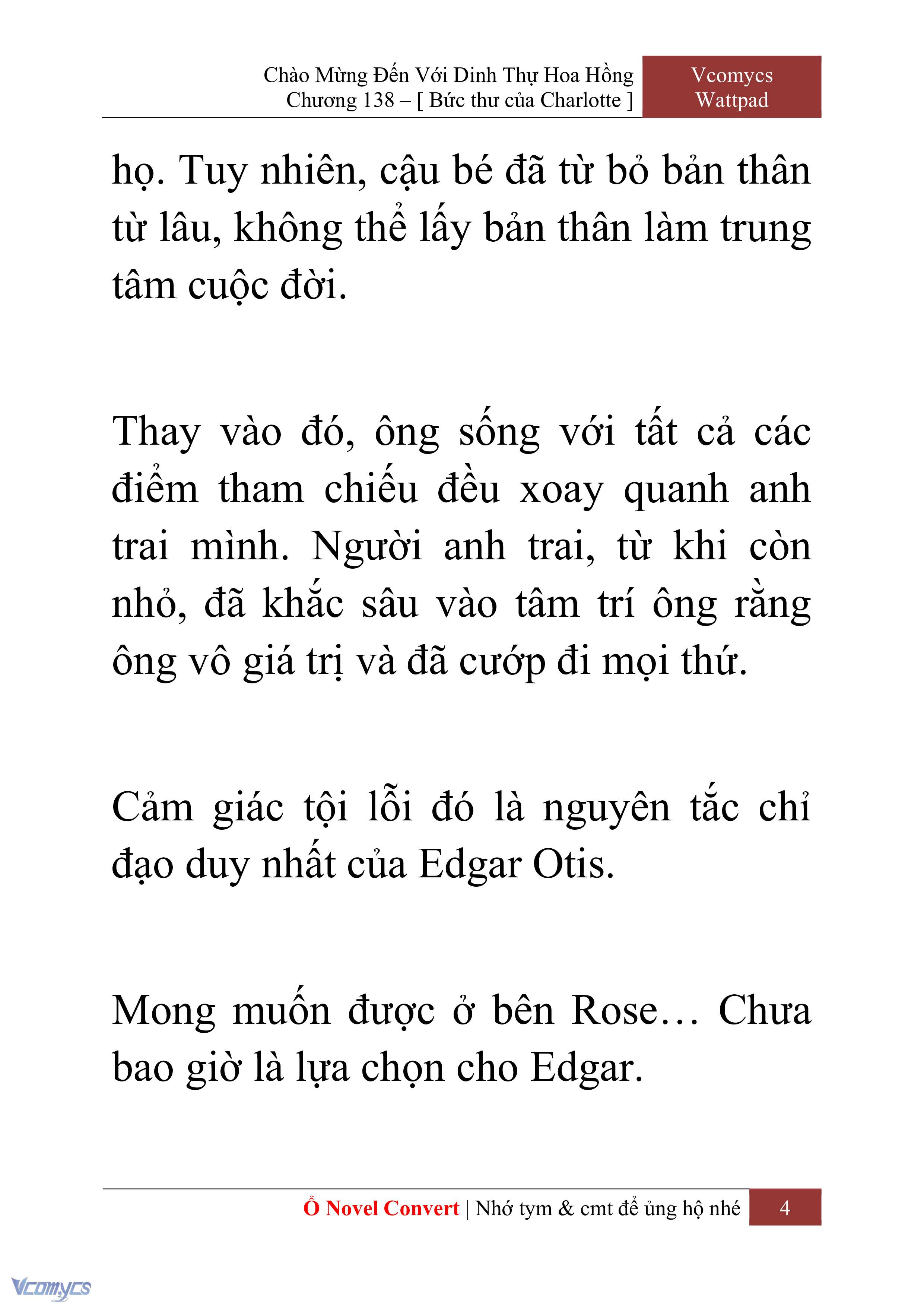 [Novel] Chào Mừng Đến Với Dinh Thự Hoa Hồng Chap 138 - Trang 2