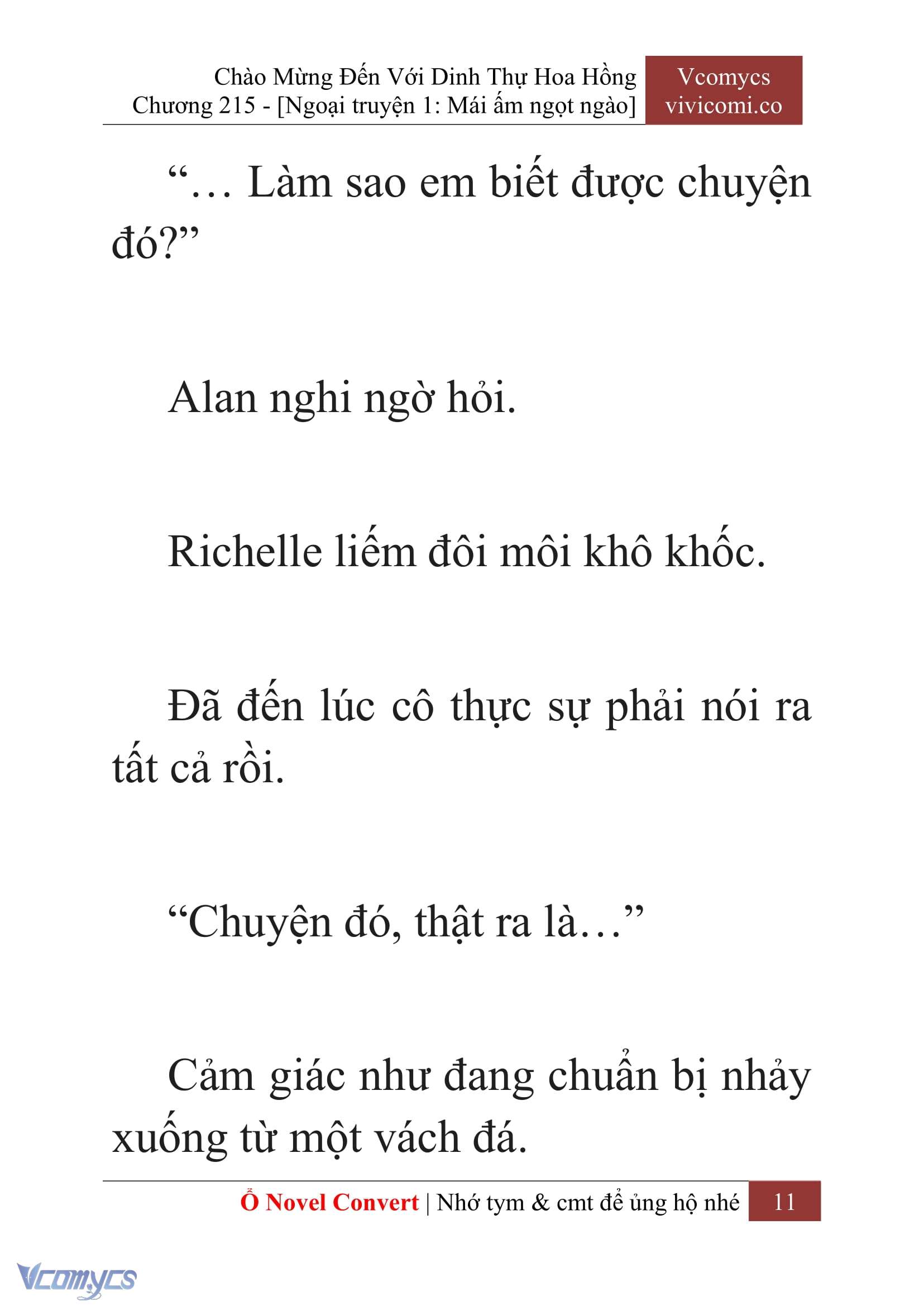 [Novel] Chào Mừng Đến Với Dinh Thự Hoa Hồng Chap 215 - Trang 2