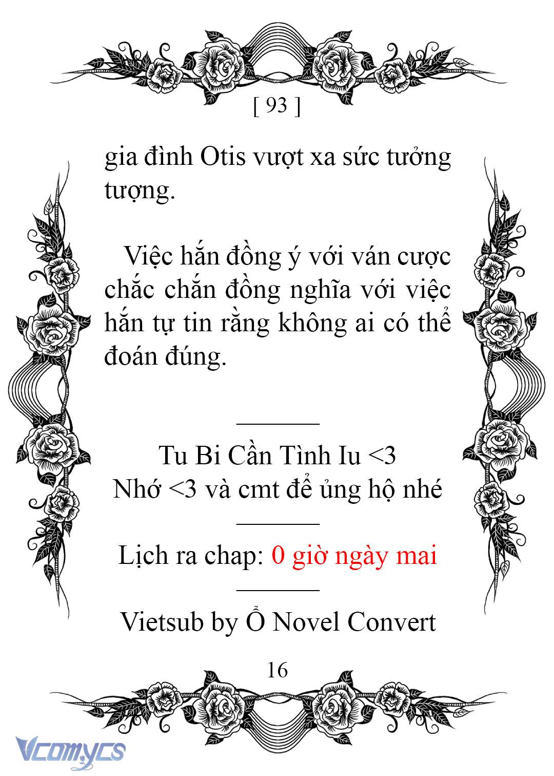 [Novel] Chào Mừng Đến Với Dinh Thự Hoa Hồng Chap 93 - Trang 2