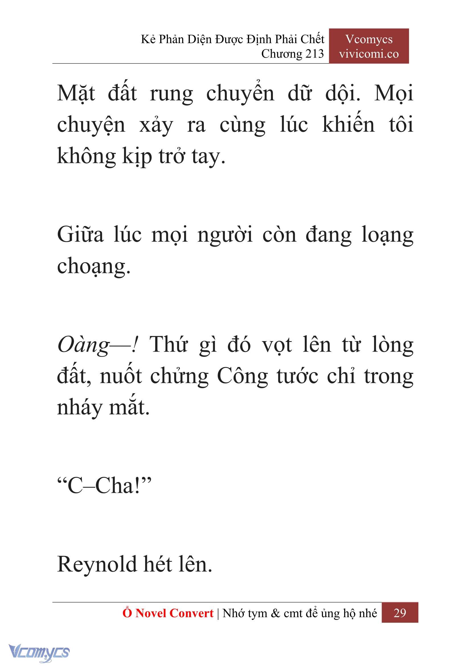 [Novel] Kẻ Phản Diện Được Định Phải Chết Chap 213 - Trang 2