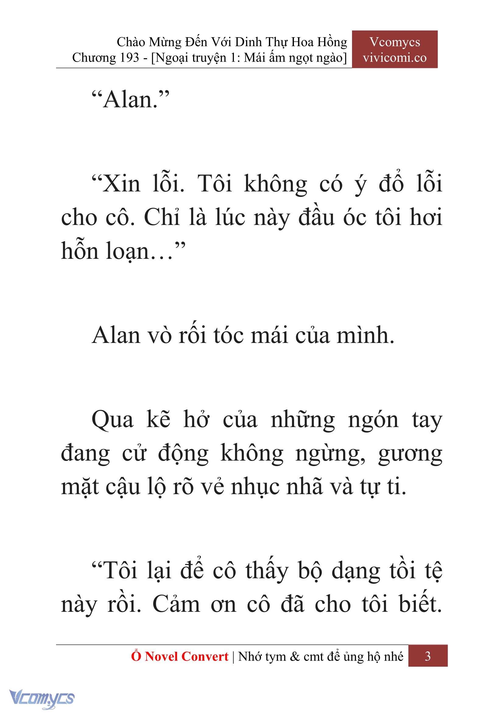 [Novel] Chào Mừng Đến Với Dinh Thự Hoa Hồng Chap 193 - Trang 2