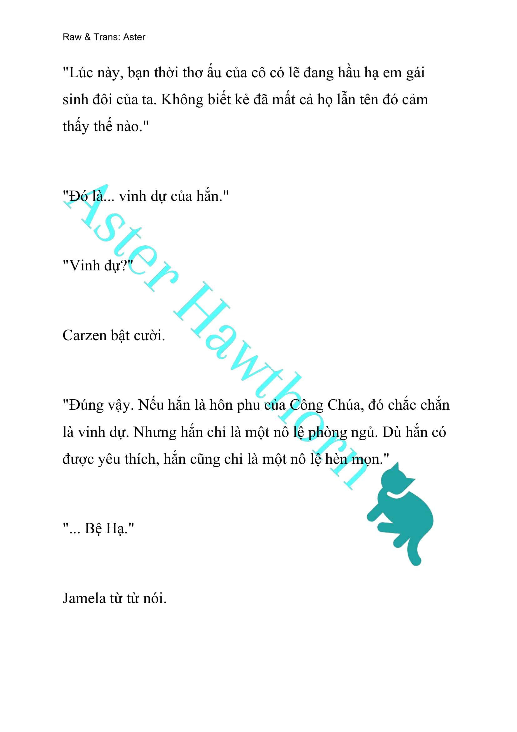 [NOVEL] Búp Bê Trong Phòng Ngủ Của Công Chúa Chap Chap - Trang 2